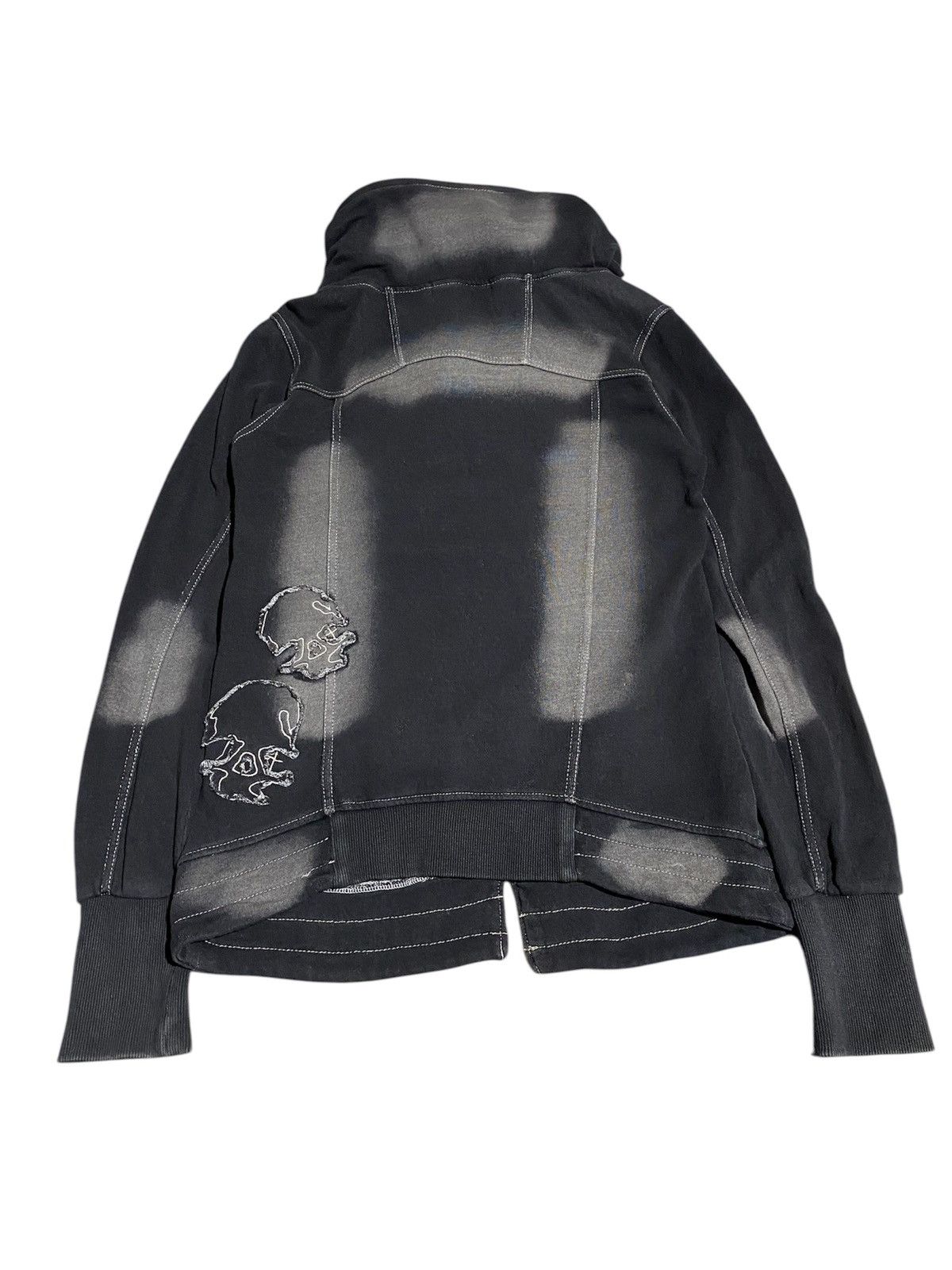 If Six Was Nine × Japanese Brand × Le Grande Bleu (L.G.B.) Heaven and earth by maruoka shoji asymmetrical bono jacket Size US M / EU 48-50 / 2 - 9 Thumbnail