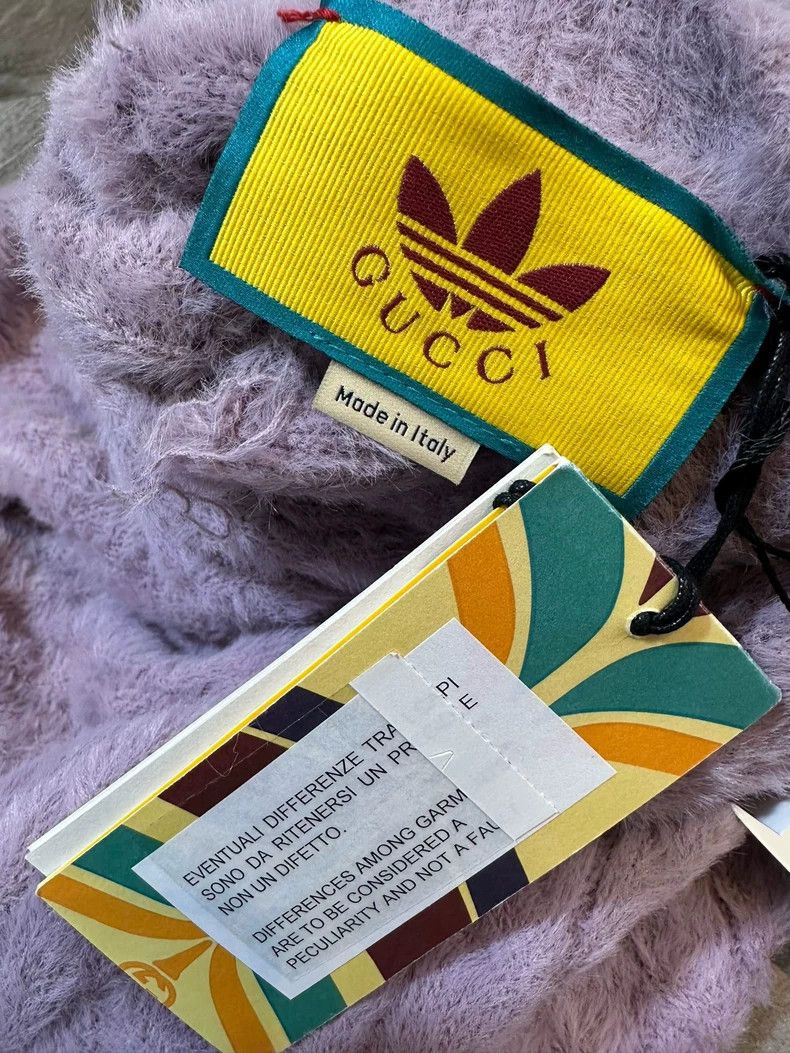 Gucci Gucci Clover co-branded purple long sweater knitwear 2501-N Size US M / EU 48-50 / 2 - 4 Thumbnail