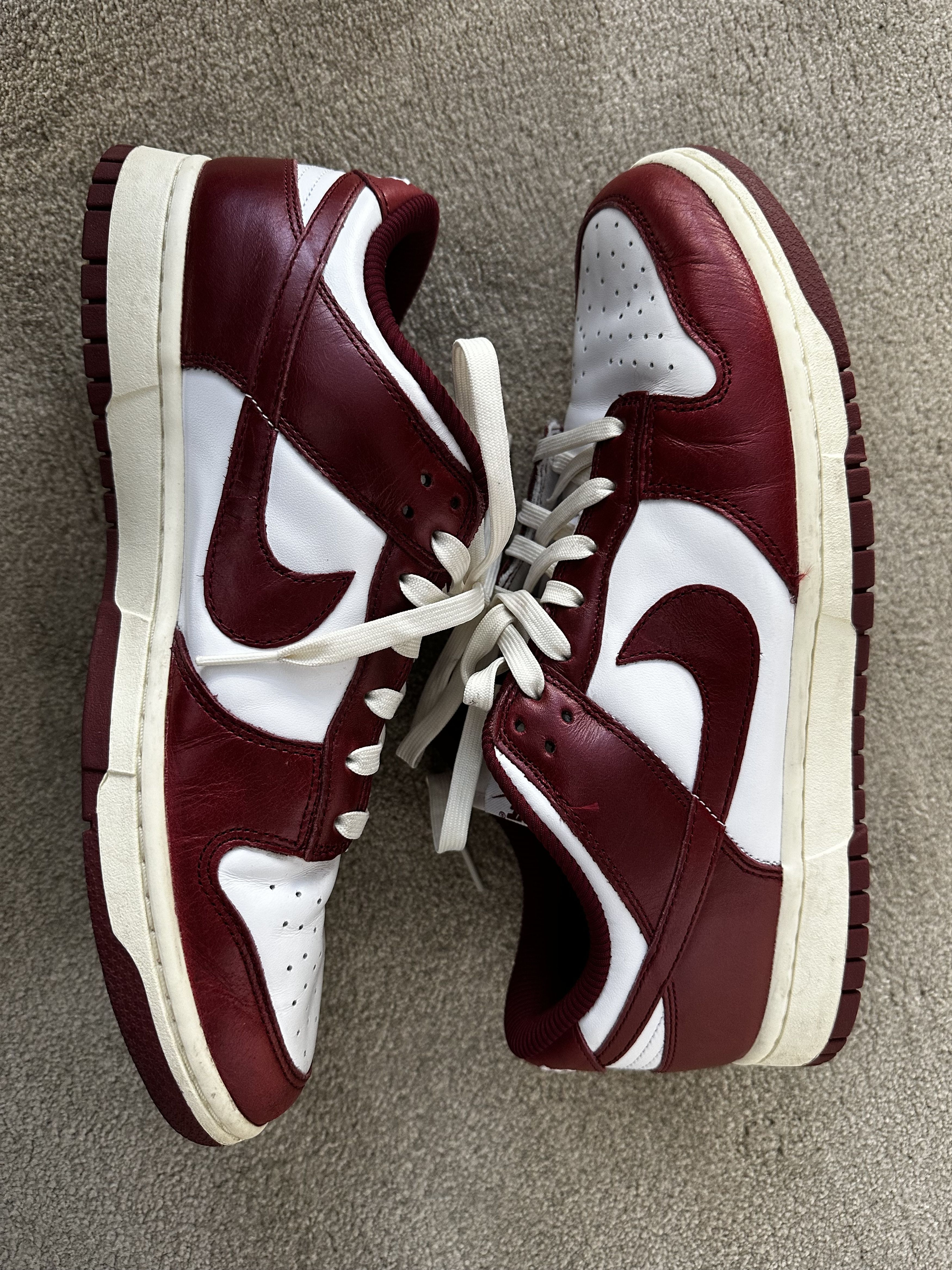 Nike Nike Dunk Low PRM Coconut Milk / Team Red (W) — US 10.5 Size US 10.5 / EU 43-44 - 2 Thumbnail