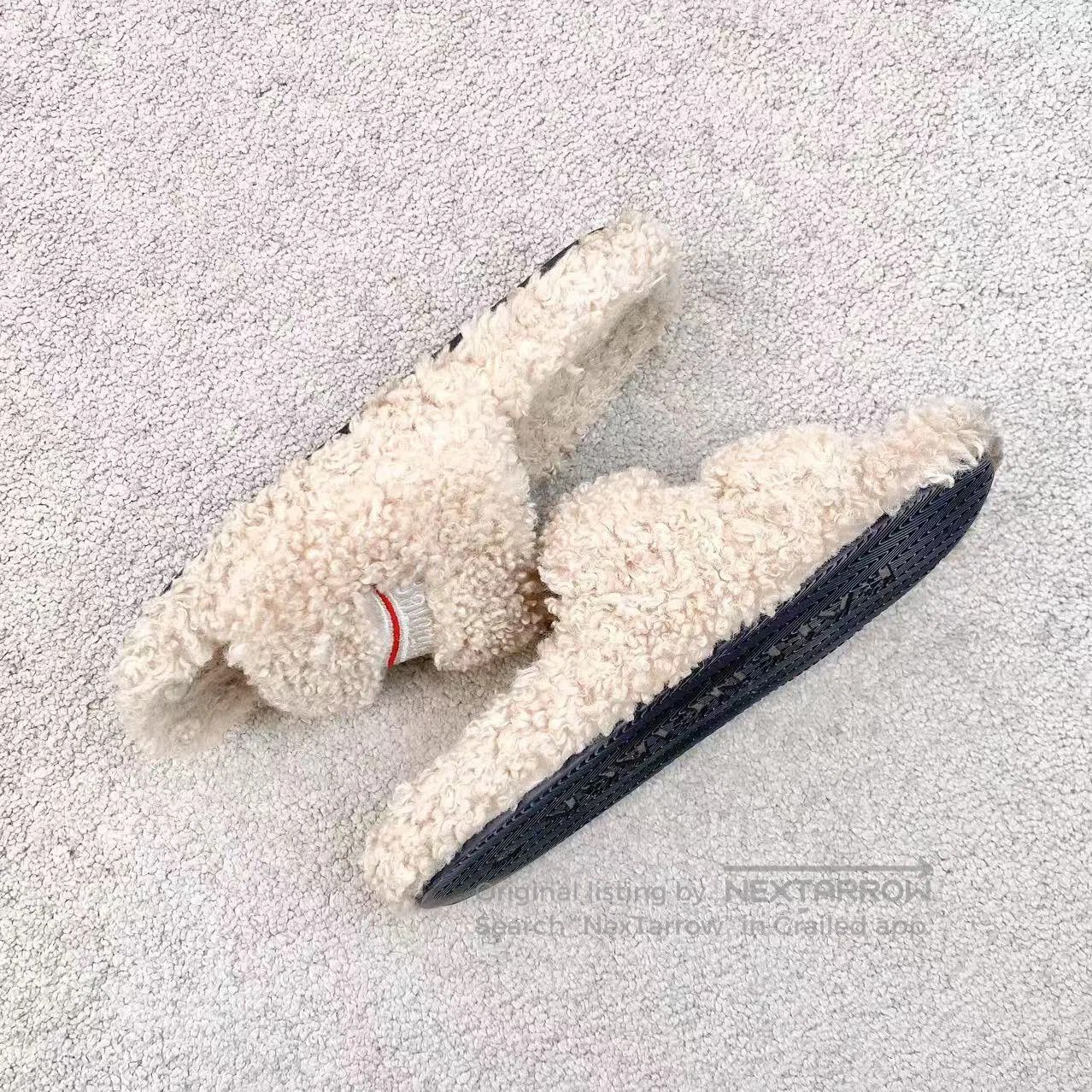 Balenciaga Balenciaga Coke Teddy Slippers| Size US 6.5 / IT 36.5 - 3 Thumbnail