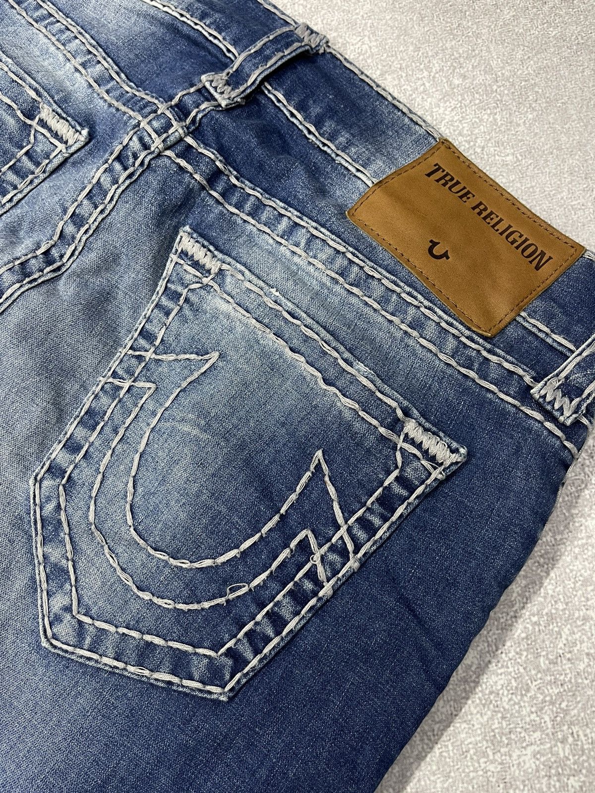 True Religion Vintage True Religion Rocco Supert Denim Jeans USA Evisu Y2K Size US 34 / EU 50 - 4 Thumbnail