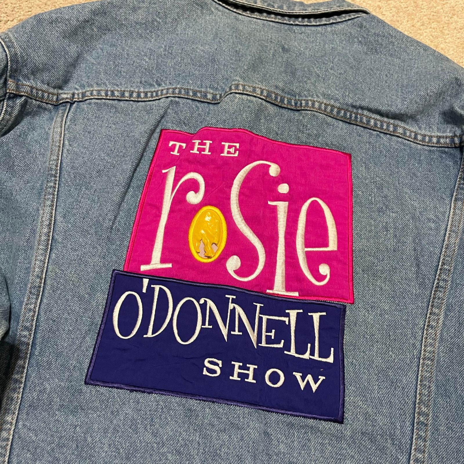 Other 90s Identity Inc USA Made Rosie O’Donnell Show Denim Jacket Size US L / EU 52-54 / 3 - 3 Thumbnail
