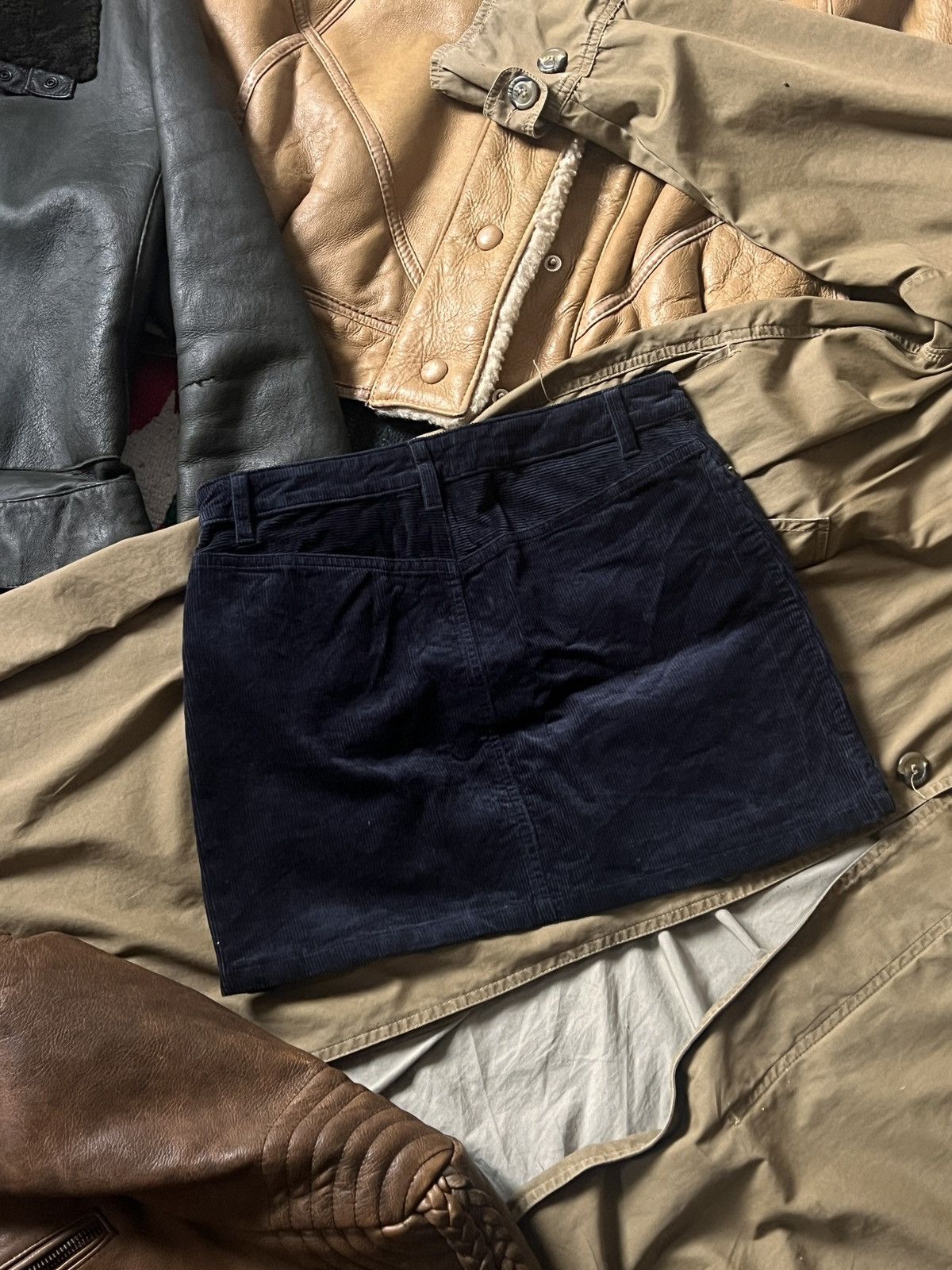 A.P.C. A.P.C. Navy Mini Skirt Y2K Size 25" / US 0 / IT 36 - 4 Thumbnail