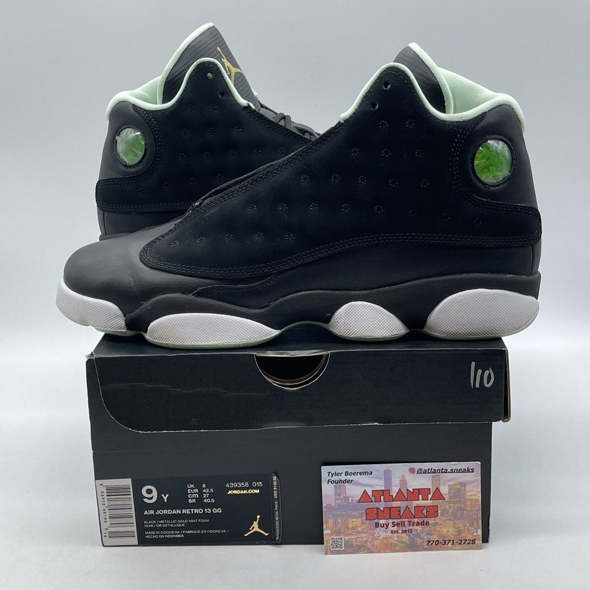 Jordan Brand Air Jordan 13 mint foam Size US 9 / EU 42 - 1 Thumbnail
