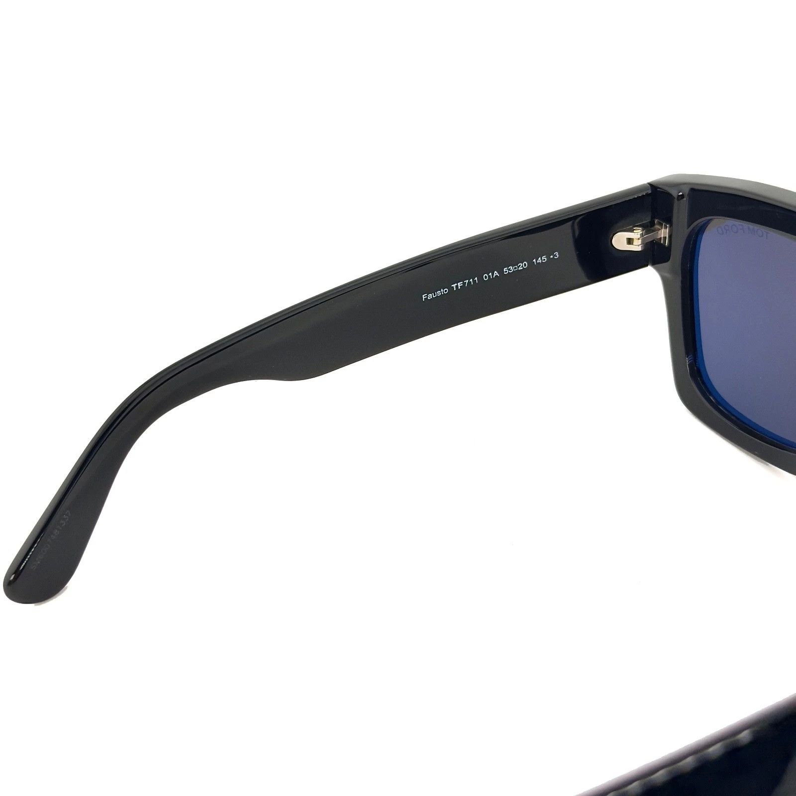 Tom Ford TOM FORD FAUSTO FT0711 01A Shine Sunglasses 0711 TF0711 Size ONE SIZE - 8 Thumbnail