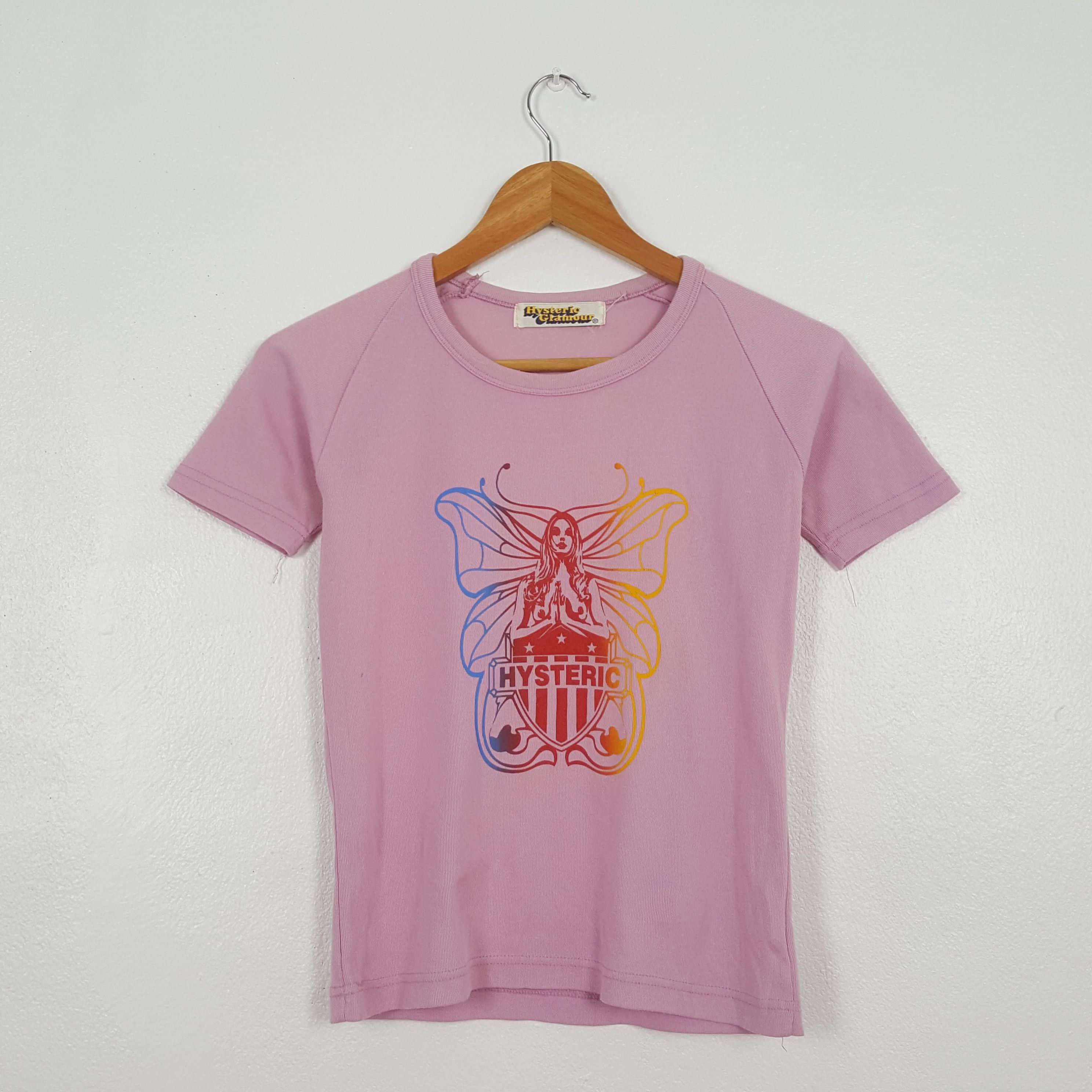 Hysteric Glamour Vintage Hysteric Glamour Japan Fashion Brand T-Shirt C301N78 Size XS / US 0-2 / IT 36-38 - 1 Thumbnail