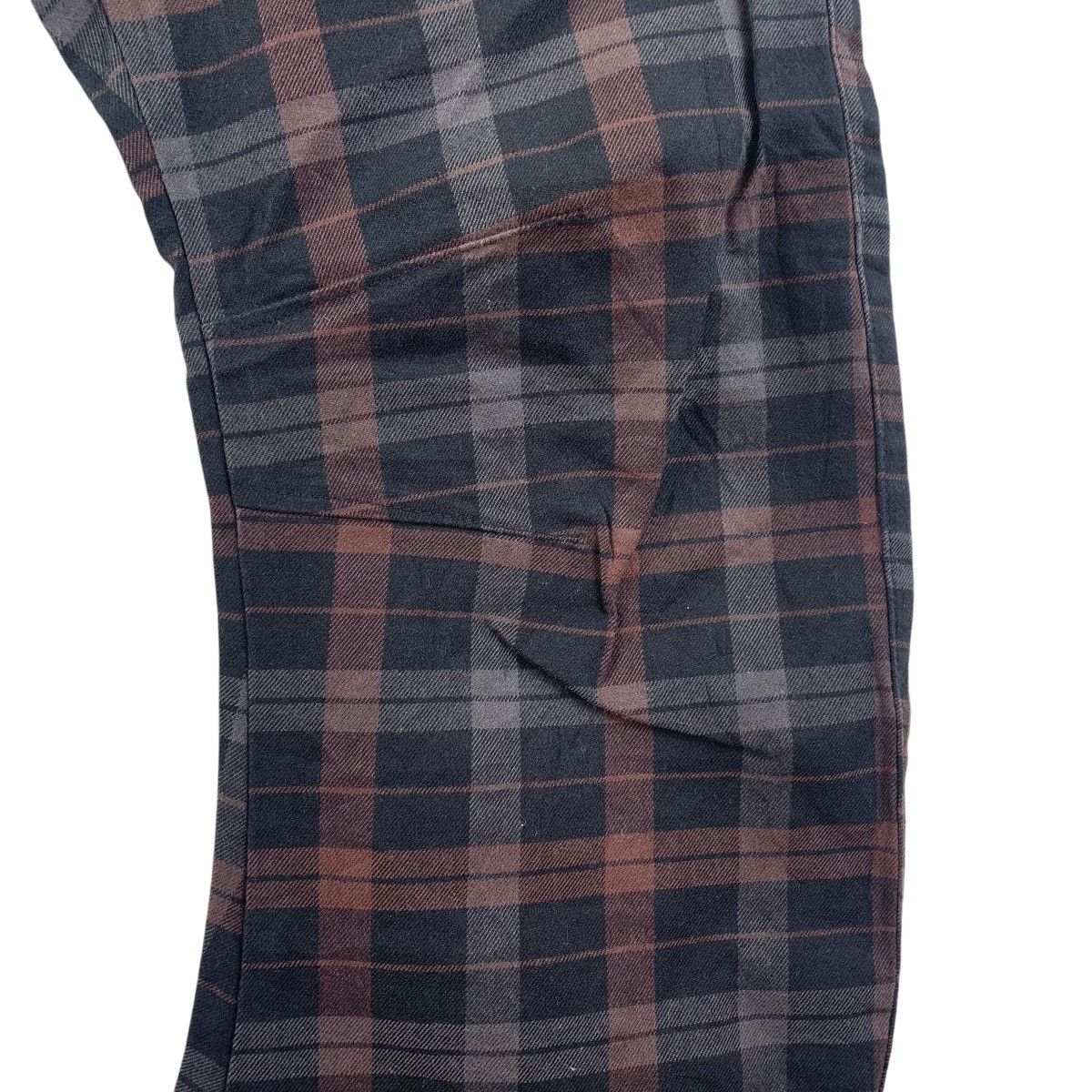 Japanese Brand × PPFM PPFM Curve multipocket checkered punk design jeans Size US 33 - 12 Thumbnail
