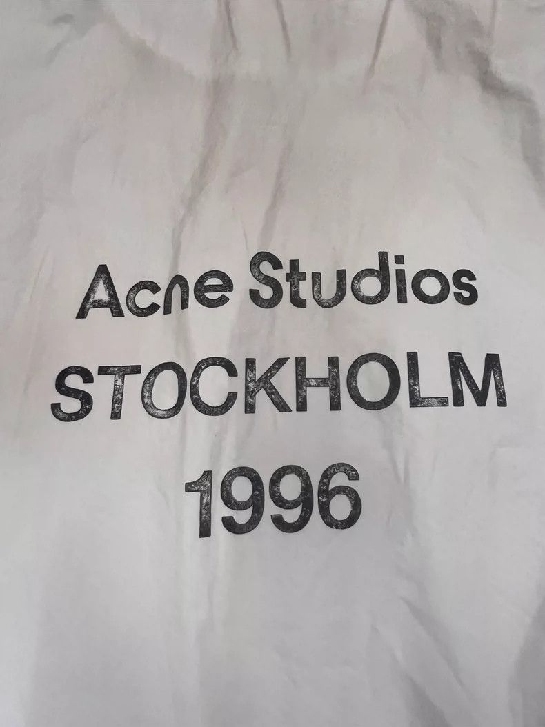 Acne Studios Acne Studios 1996 monogrammed loose-zip long-sleeve jacket Size US S / EU 44-46 / 1 - 3 Thumbnail