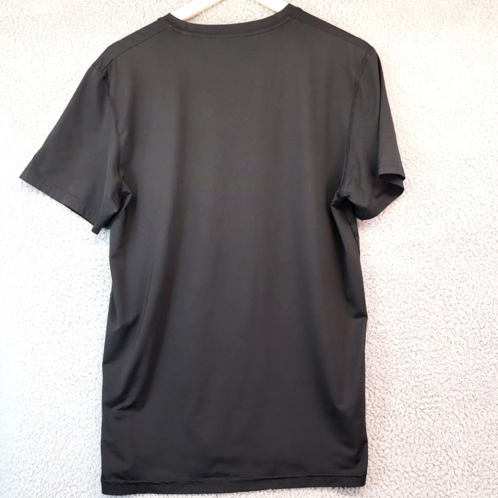 Adidas Adidas Men Large Shirt Climalite Black Pullover Activewear Shirt T-Shirt Logo Short Sleeve Sports Mens Regular Black Adidas Climalite Size US L / EU 52-54 / 3 - 7 Thumbnail