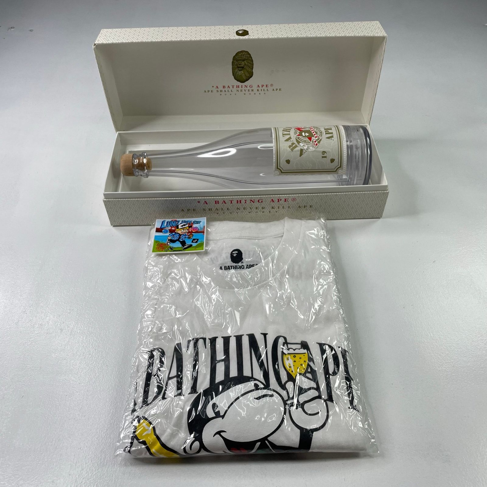 BAPE Card Members 2012 Exclusive Tee + Bottle
