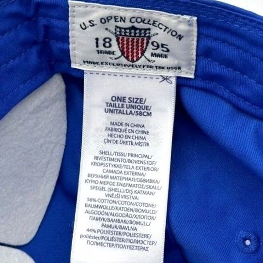 Vintage USGA Hats Mens OSFA Blue U.S Open 2020 Winged Foot Baseline Cap Strapback NEW Size ONE SIZE - 7 Thumbnail