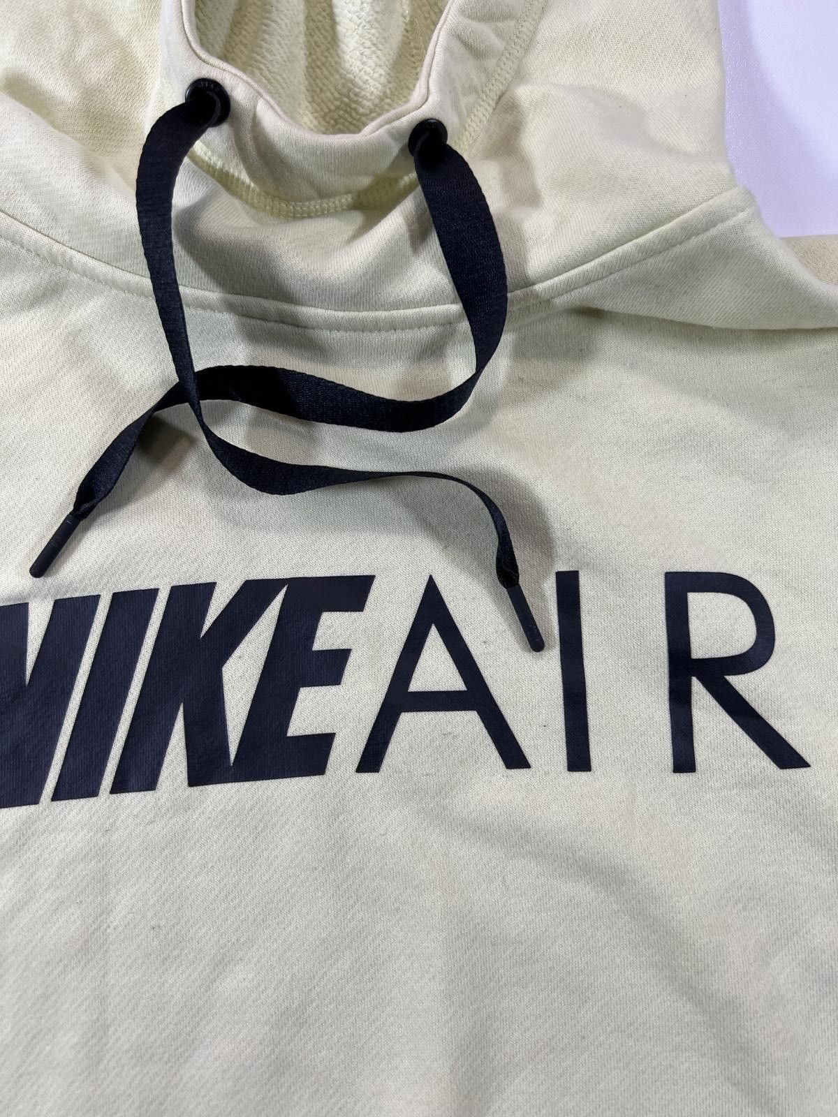 Nike Nike Air Yellow Hoodie Sweatshirt Medium Size US M / EU 48-50 / 2 - 2 Thumbnail