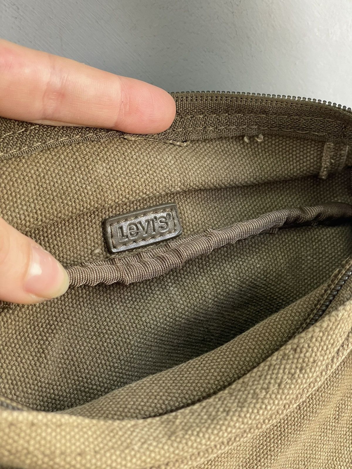 Levi's Rare canvas Levis vintage diesel style bag army Size ONE SIZE - 10 Thumbnail