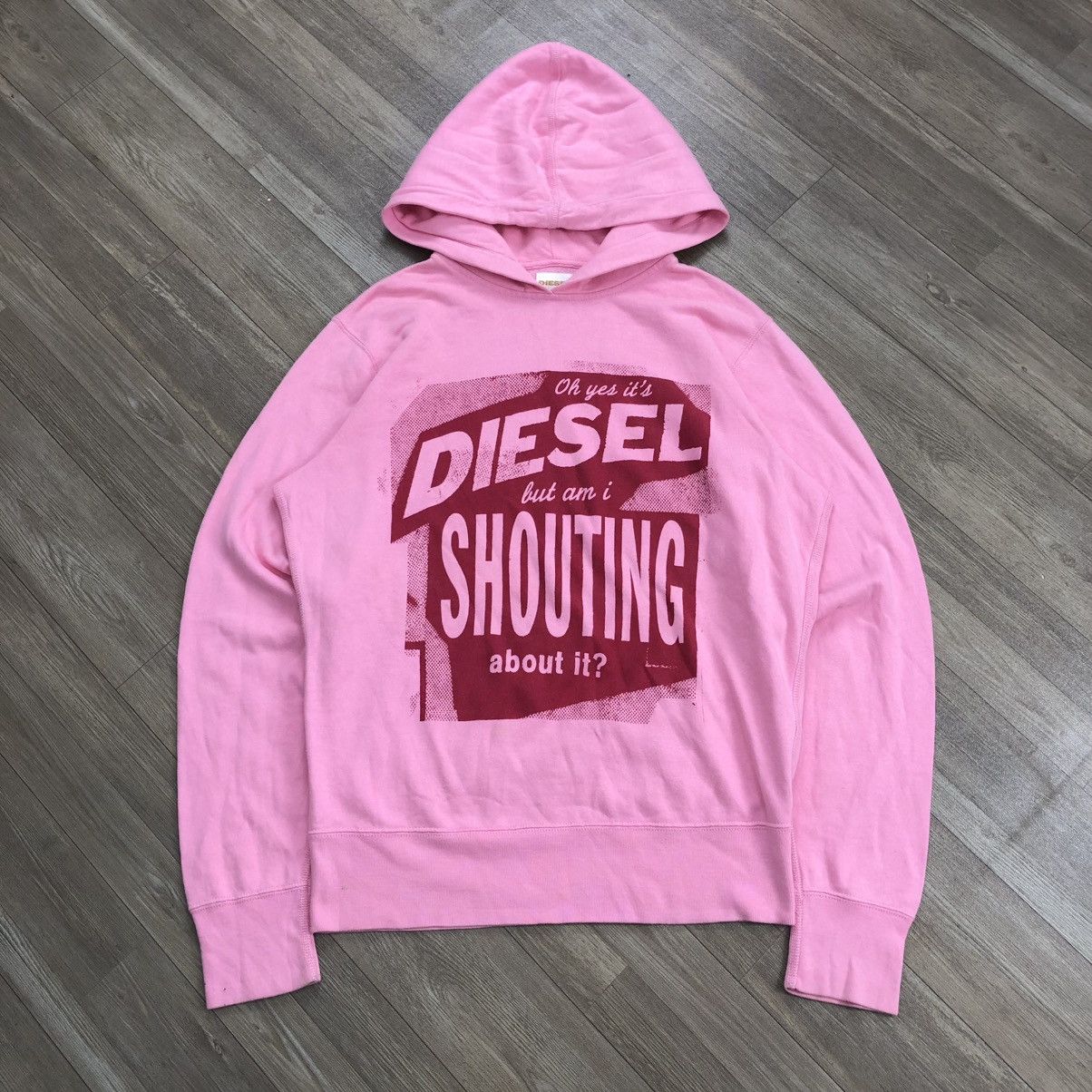 Diesel × Japanese Brand 2000s Diesel “Only The Brave” Big Logo Pull Over Hoodie Punk Size US M / EU 48-50 / 2 - 12 Thumbnail