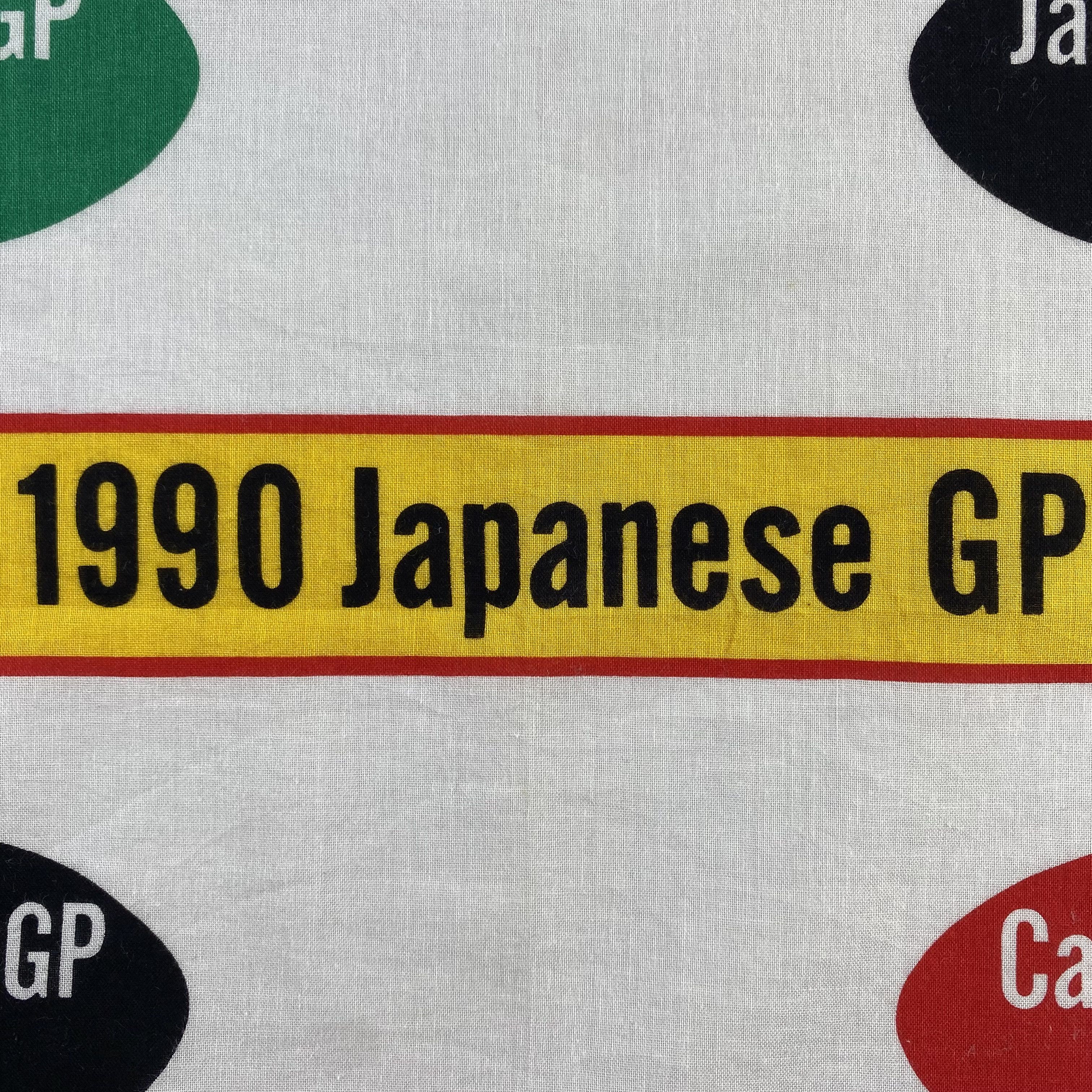 Vintage Benetton Formula Handkerchief / Neckerchief / Bandana-P693 Size ONE SIZE - 4 Thumbnail