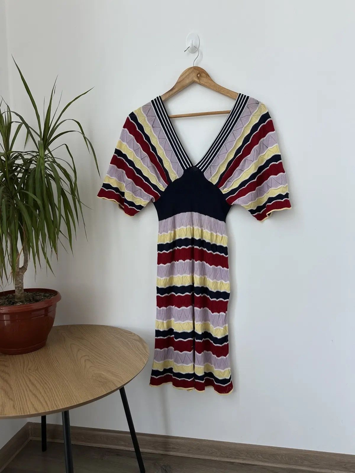 Missoni Vintage Missoni Zigzag women Multicolour Dress Size S / US 4 / IT 40 - 5 Thumbnail