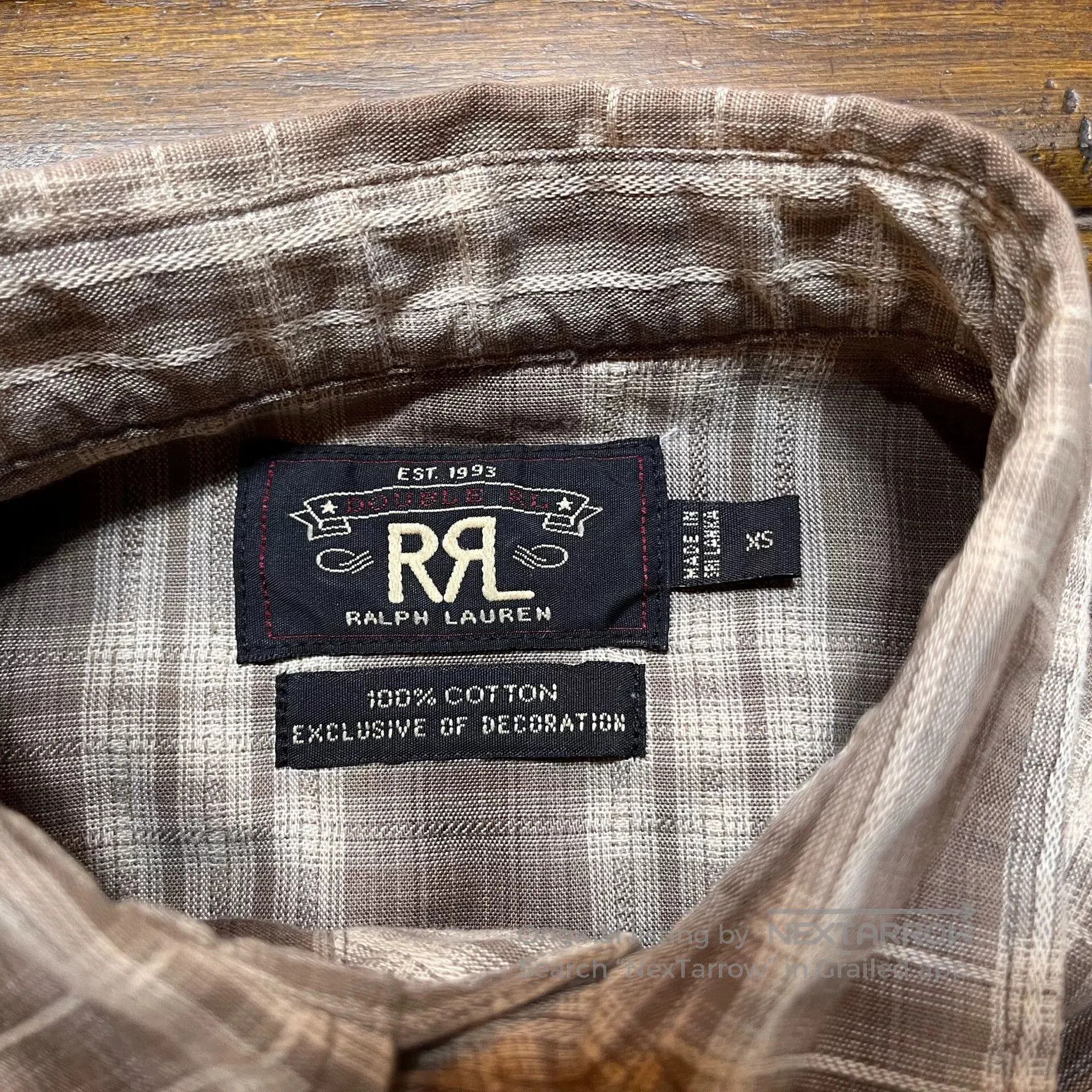 RRL Ralph Lauren RRL Western Shirt by Ralph Lauren. Size US XS / EU 42 / 0 - 3 Thumbnail
