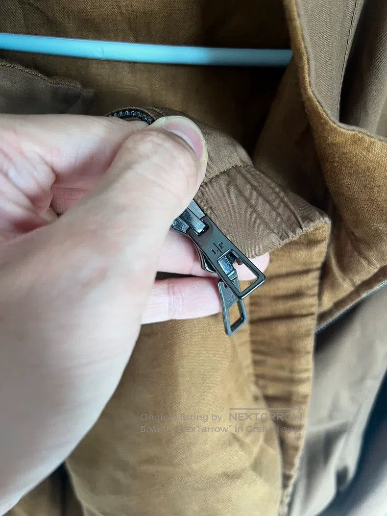 Loro Piana Loro Piana size 3XL Brown Melange Linen Winmate Bomber Size US XXL / EU 58 / 5 - 3 Thumbnail