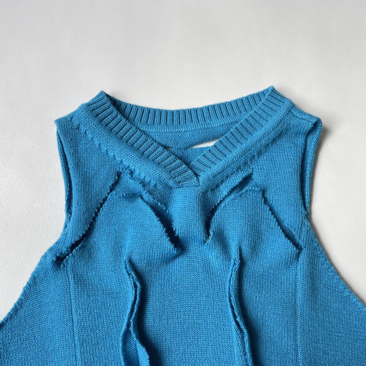 Maison Margiela A/W 18 Sample Cut Out Sweater Vest Size S / US 4 / IT 40 - 3 Thumbnail