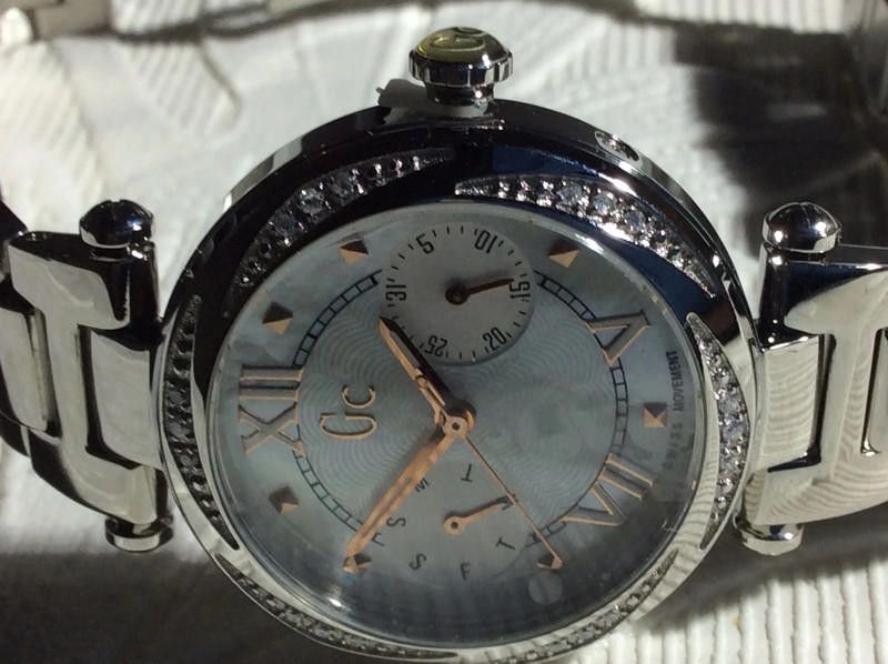 Guess GC ladies new silver bracelet watch Size ONE SIZE - 7 Thumbnail