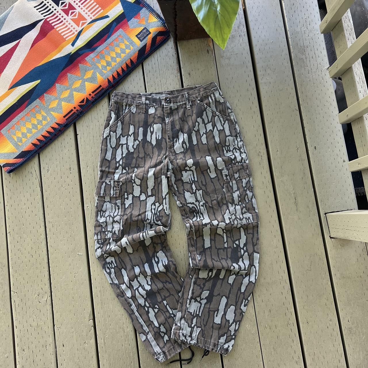 Vintage Vintage 80s Mossy Oaks Distressed Faded Camo Pants Size US 32 / EU 48 - 4 Thumbnail