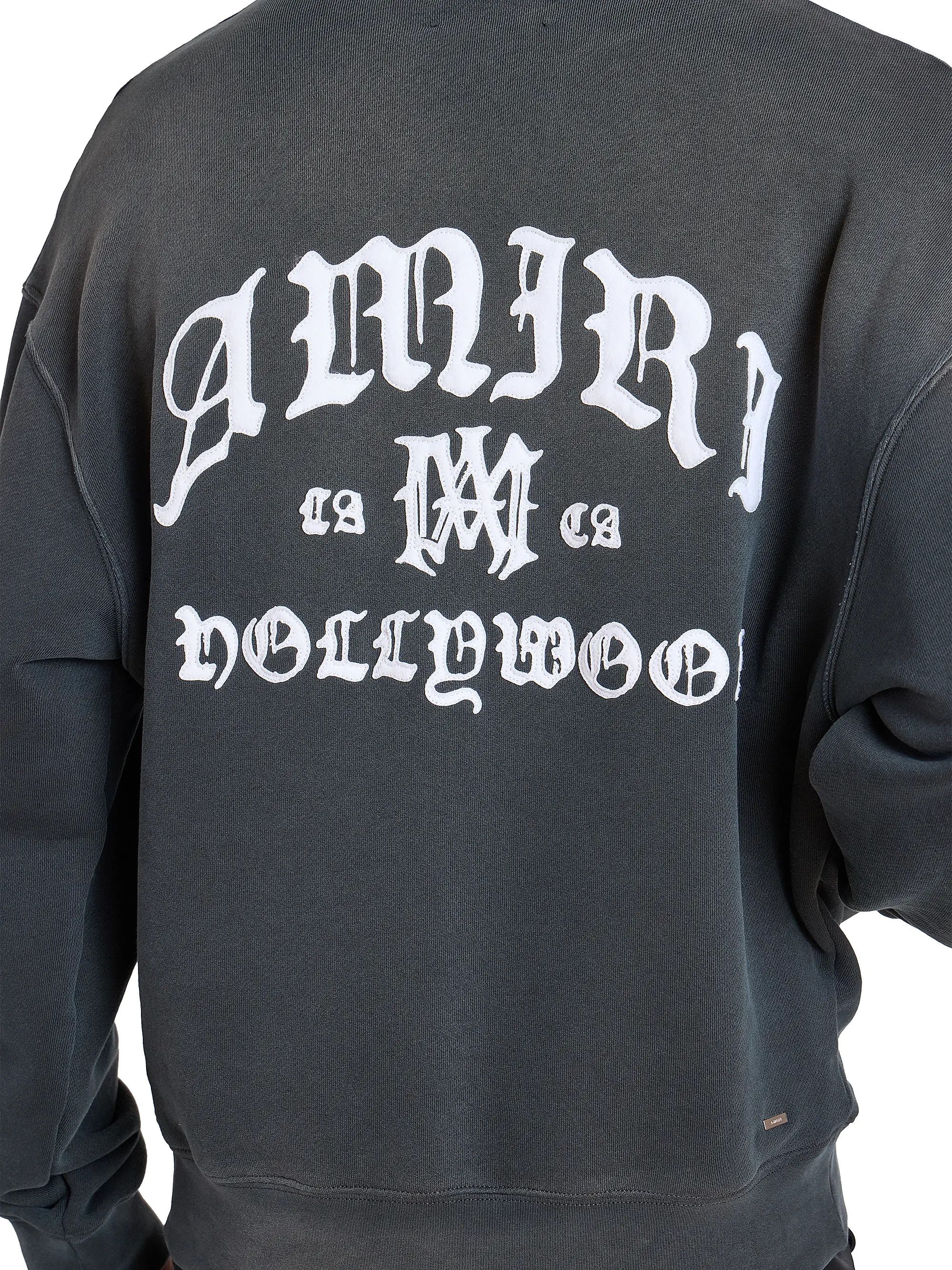 Amiri os11x0526 Hollywood Logo Hoodie in Black Size US L / EU 52-54 / 3 - 6 Thumbnail