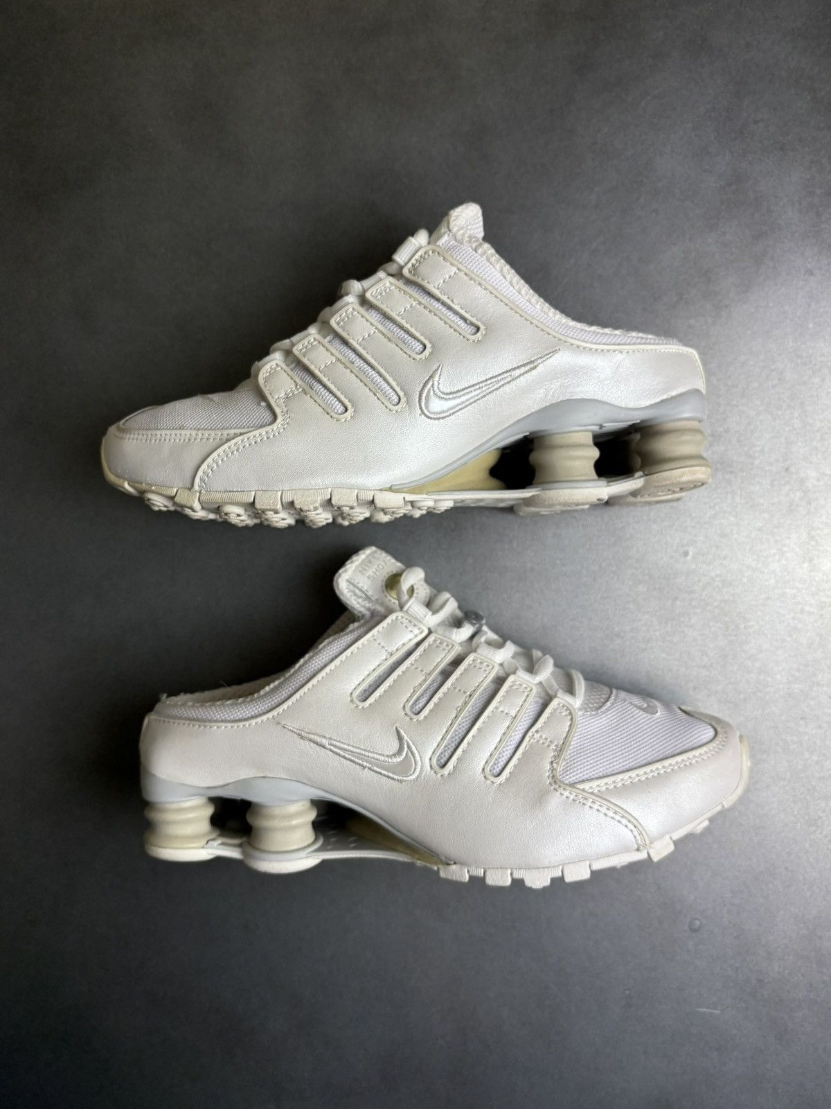 Nike × Vintage 2005 Nike Shox NZ Mule Vintage Slip On 312820-111 Martine Ro Size US 6 / IT 36 - 1 Thumbnail