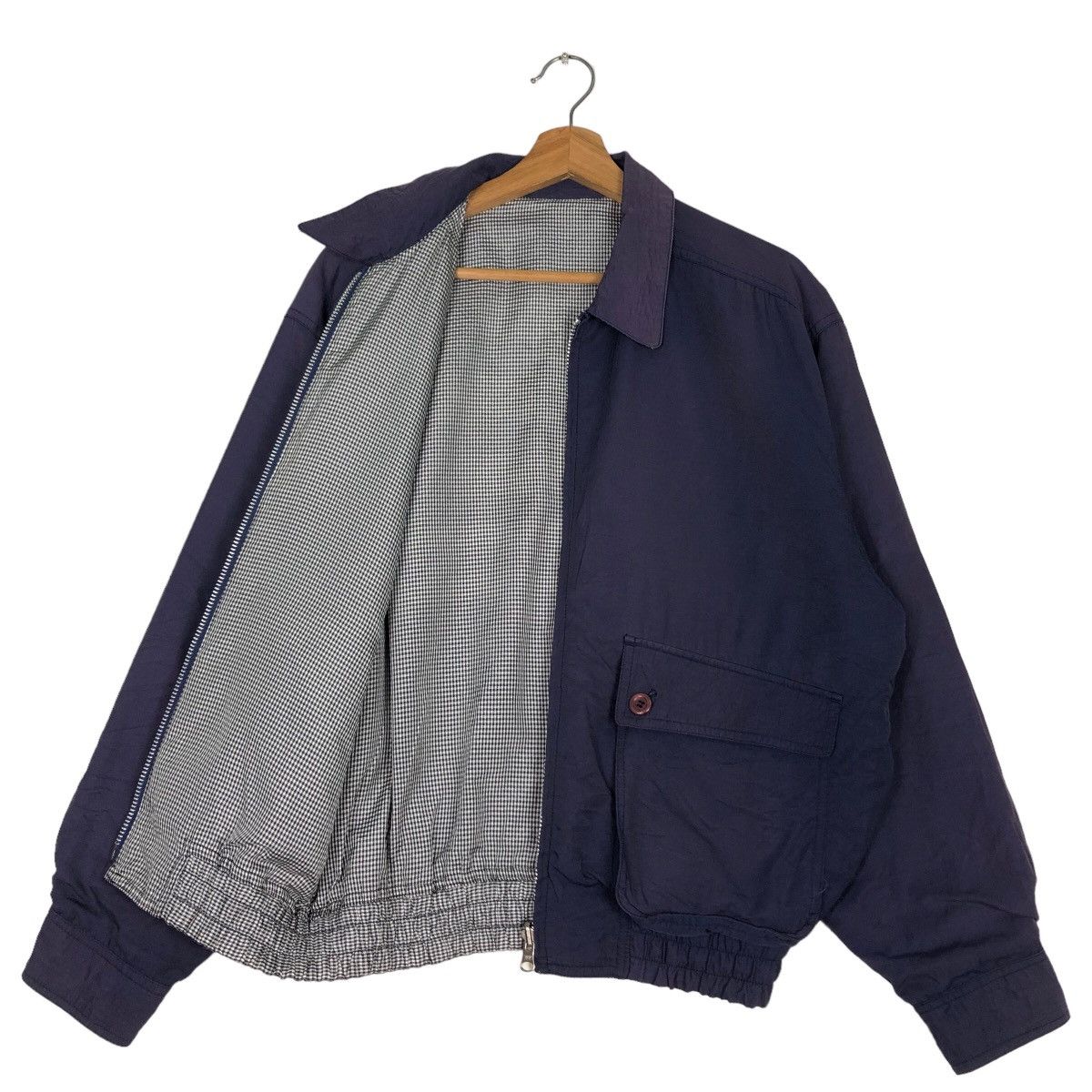 Japanese Brand 🔥Vtg Reversible Bomber Jacket Lautreamont Issey Miyake Size US M / EU 48-50 / 2 - 9 Thumbnail