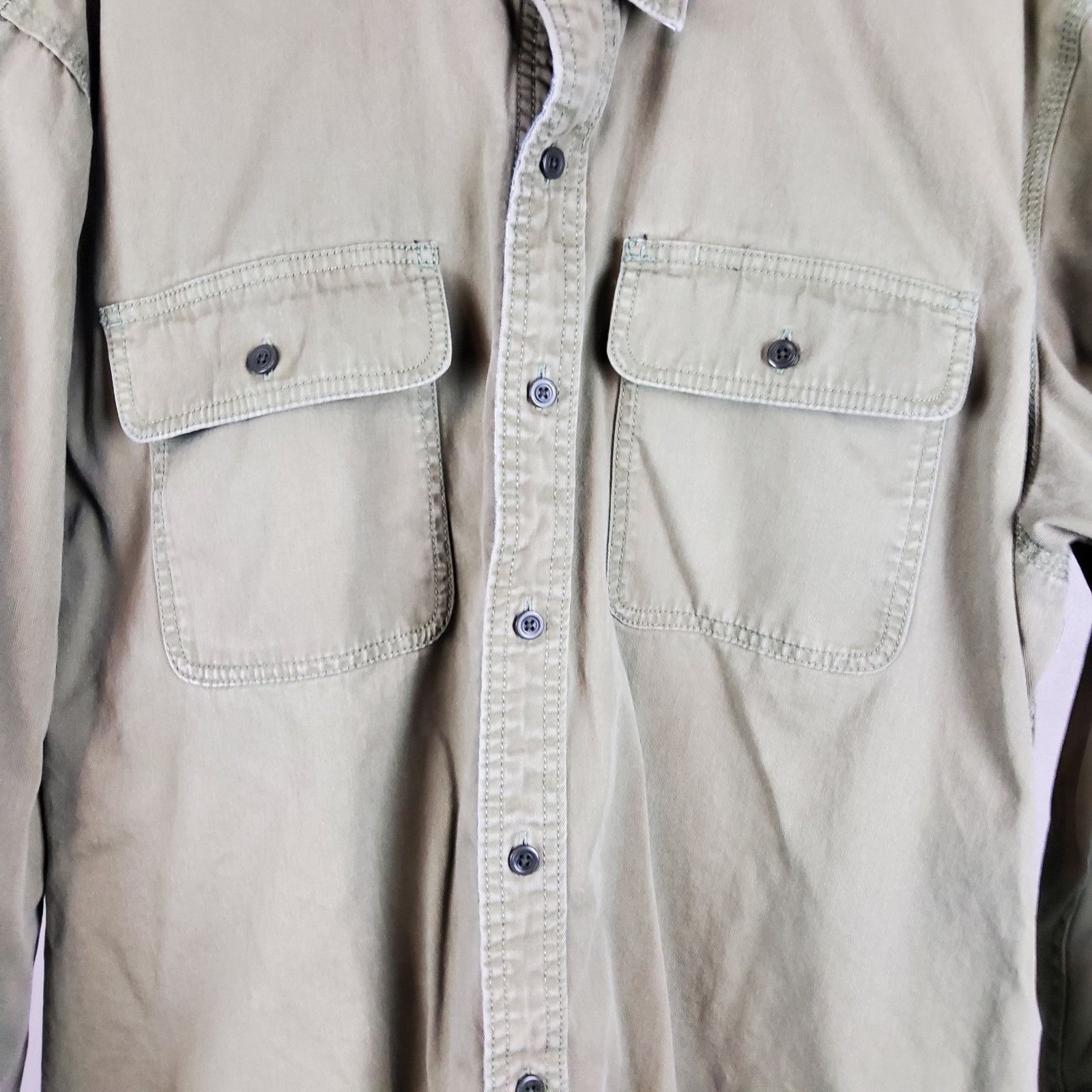 L.L. Bean L.L. Bean Shacket 2XL Green Flannel Lined Shirt Size US XXL / EU 58 / 5 - 6 Thumbnail