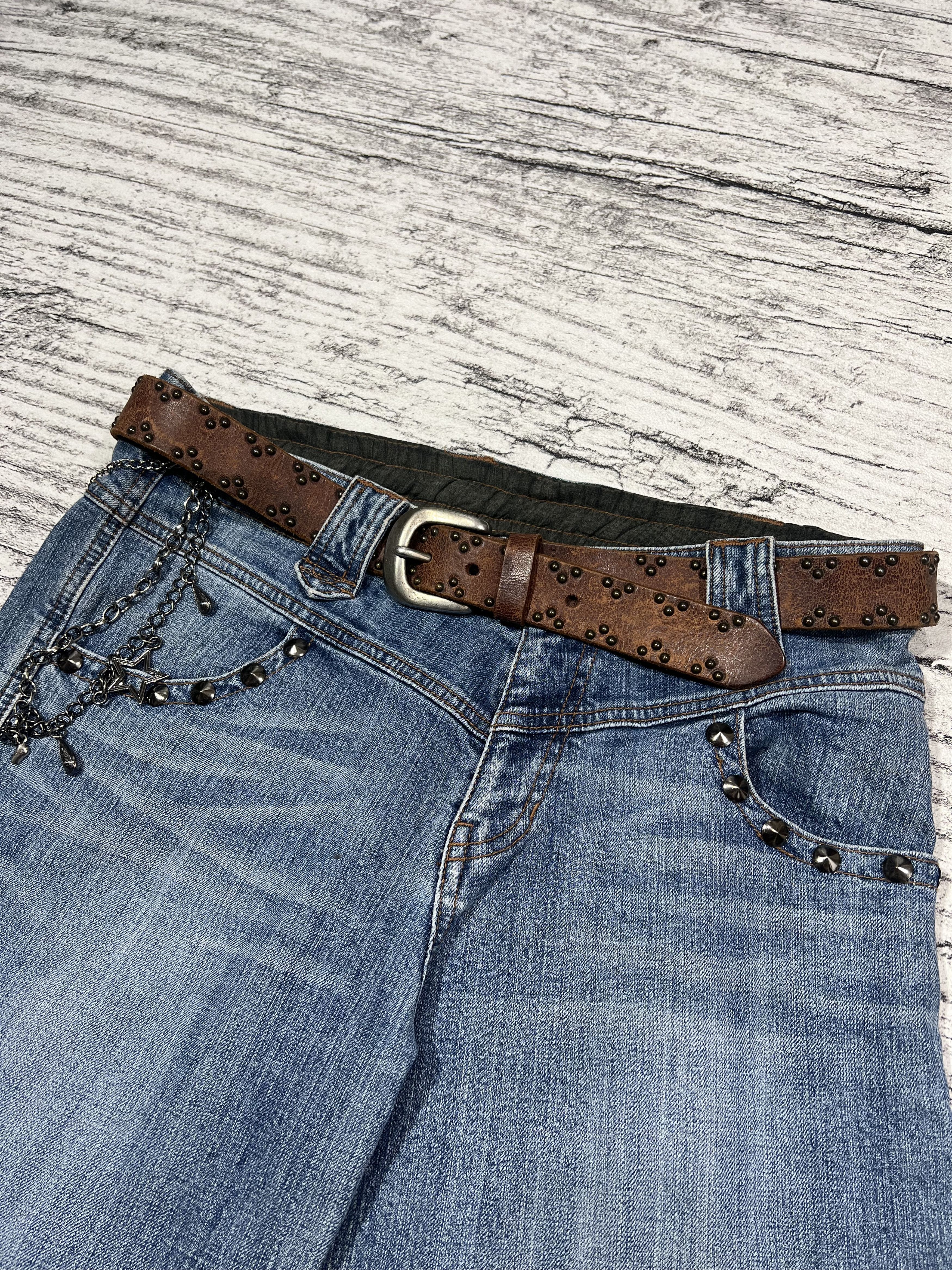 Japanese Brand 2000s Algonquins Hysteric Poem Jorts Denim y2k Lgb Ifsix Size US 32 / EU 48 - 5 Thumbnail