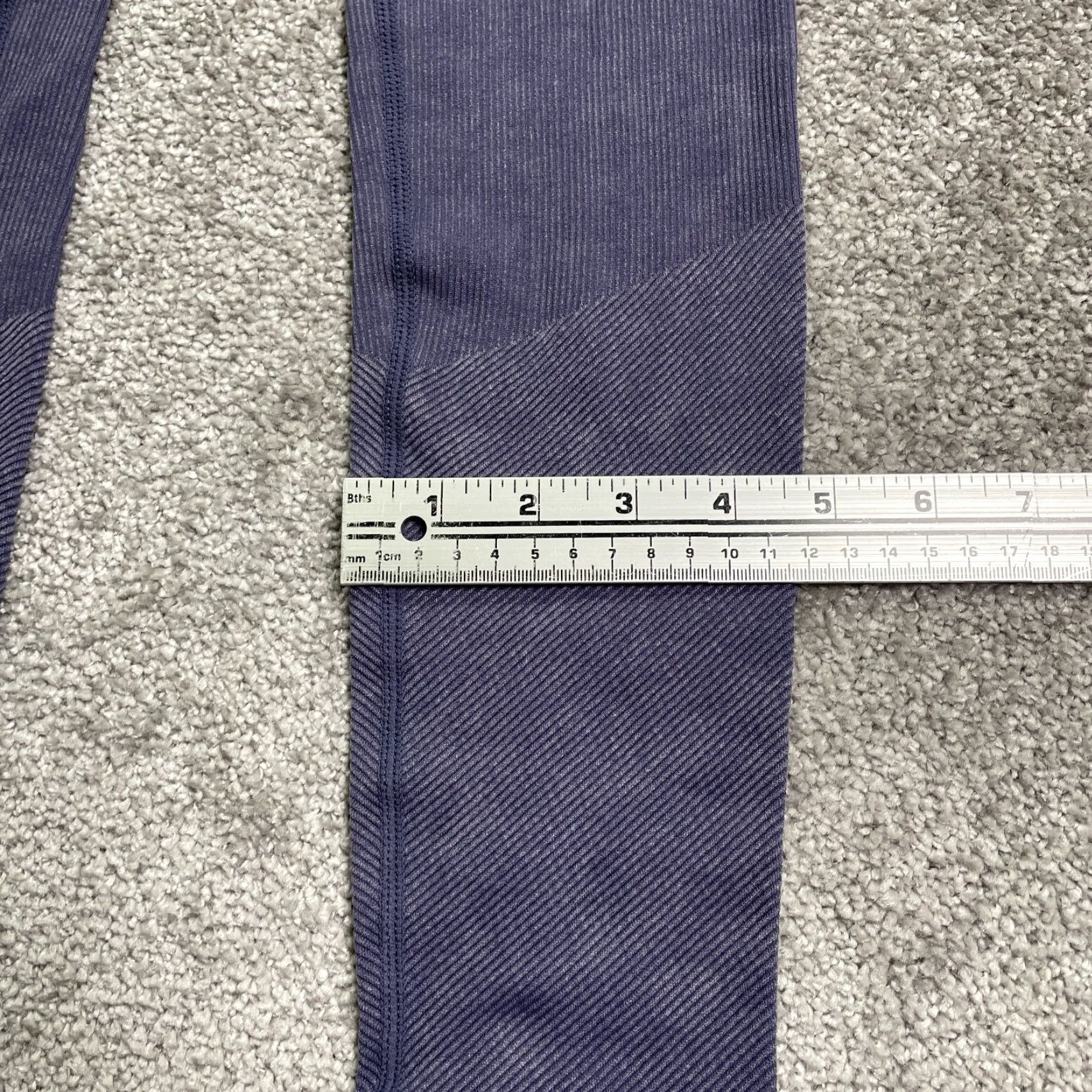 Vintage JOYLAB Compression Leggings Women's Small Purple Athletic Yoga Activewear 22in Waist Size 28" / US 6 / IT 42 - 6 Thumbnail