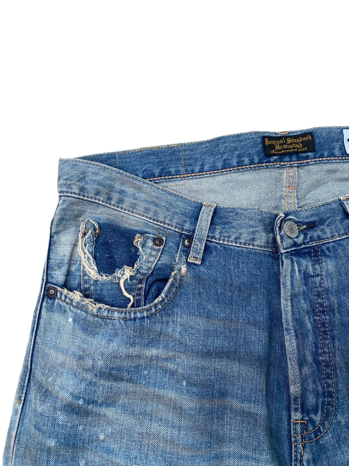 Journal Standard Journal Standard Acid Wash Distressed Pant Size US 34 / EU 50 - 4 Thumbnail