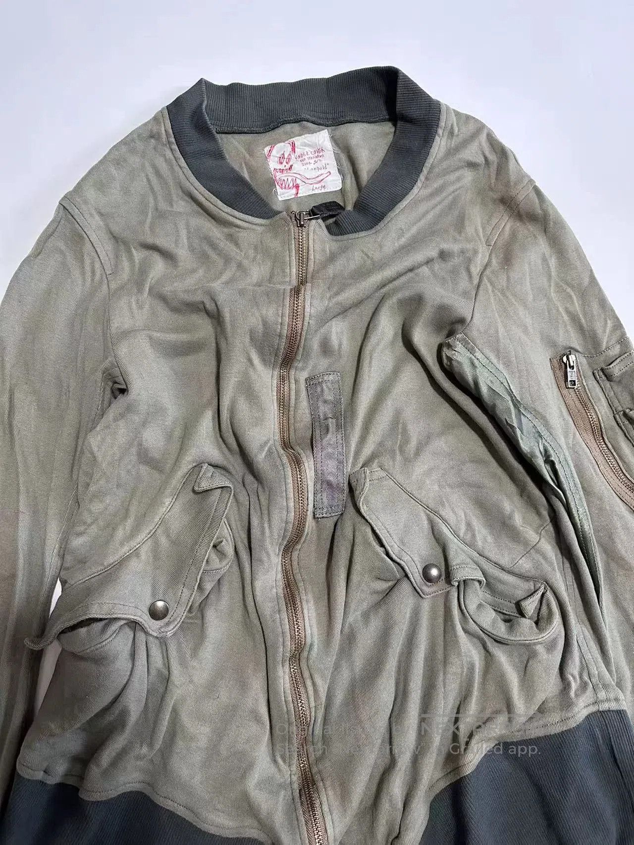 Undercover Undercover 04SS Languid Deconstructed MA1 Jacket. Size US L / EU 52-54 / 3 - 2 Thumbnail