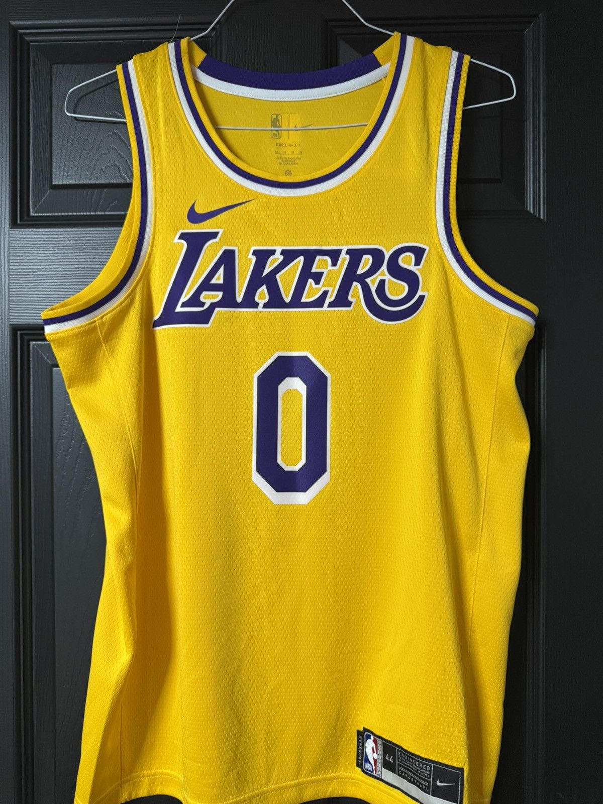 Nike Nike Los Angeles Lakers Russell Westbrook Away Jersey Size US M / EU 48-50 / 2 - 1 Thumbnail