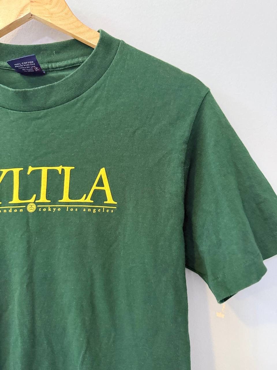 Stussy Vintage Stussy NYLTLA Big SpellOut Distress T -Shirt Size US S / EU 44-46 / 1 - 2 Thumbnail