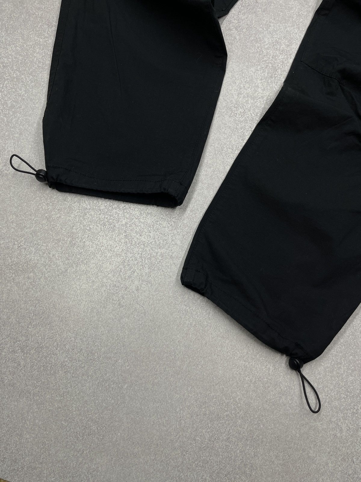 H&M Mens H&M Cargo Pants Black Size US 34 / EU 50 - 4 Thumbnail