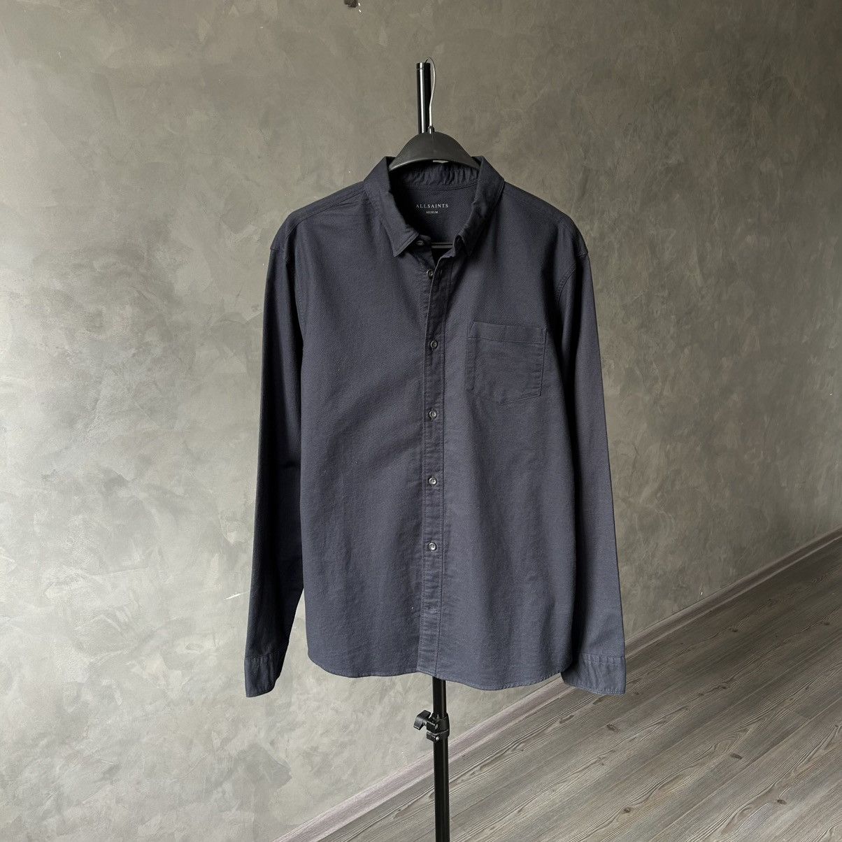 Allsaints Allsaints Stukeley Long Sleeve Shirt Size US M / EU 48-50 / 2 - 1 Thumbnail