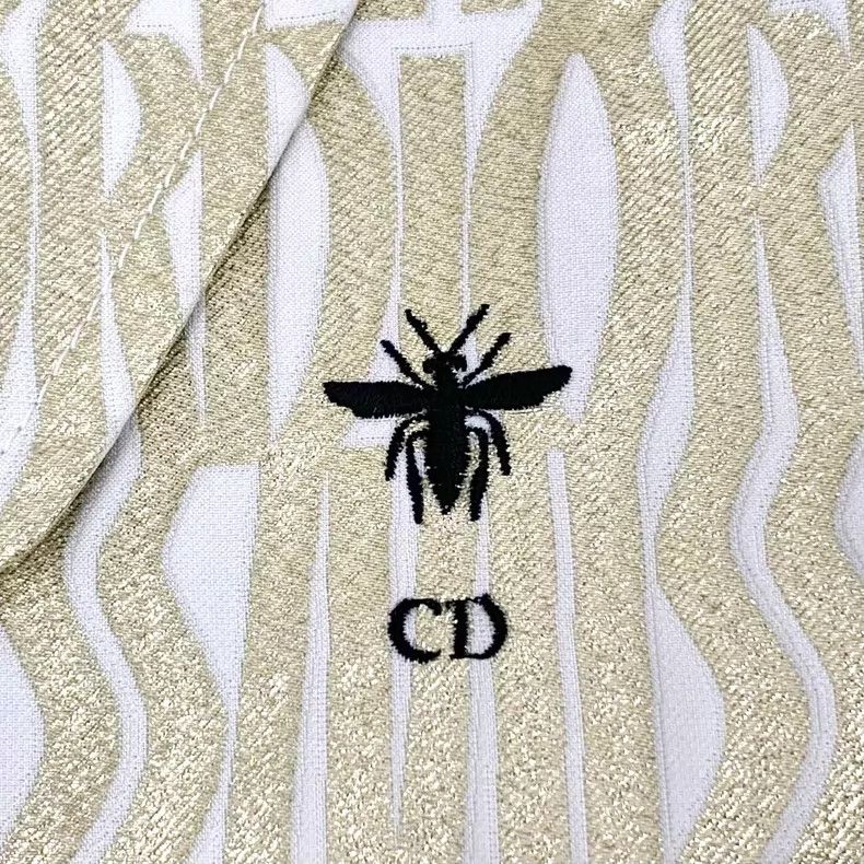 Dior Dior 25 Miss yellow logo letter full-print hooded zipper l Size S / US 4 / IT 40 - 5 Thumbnail