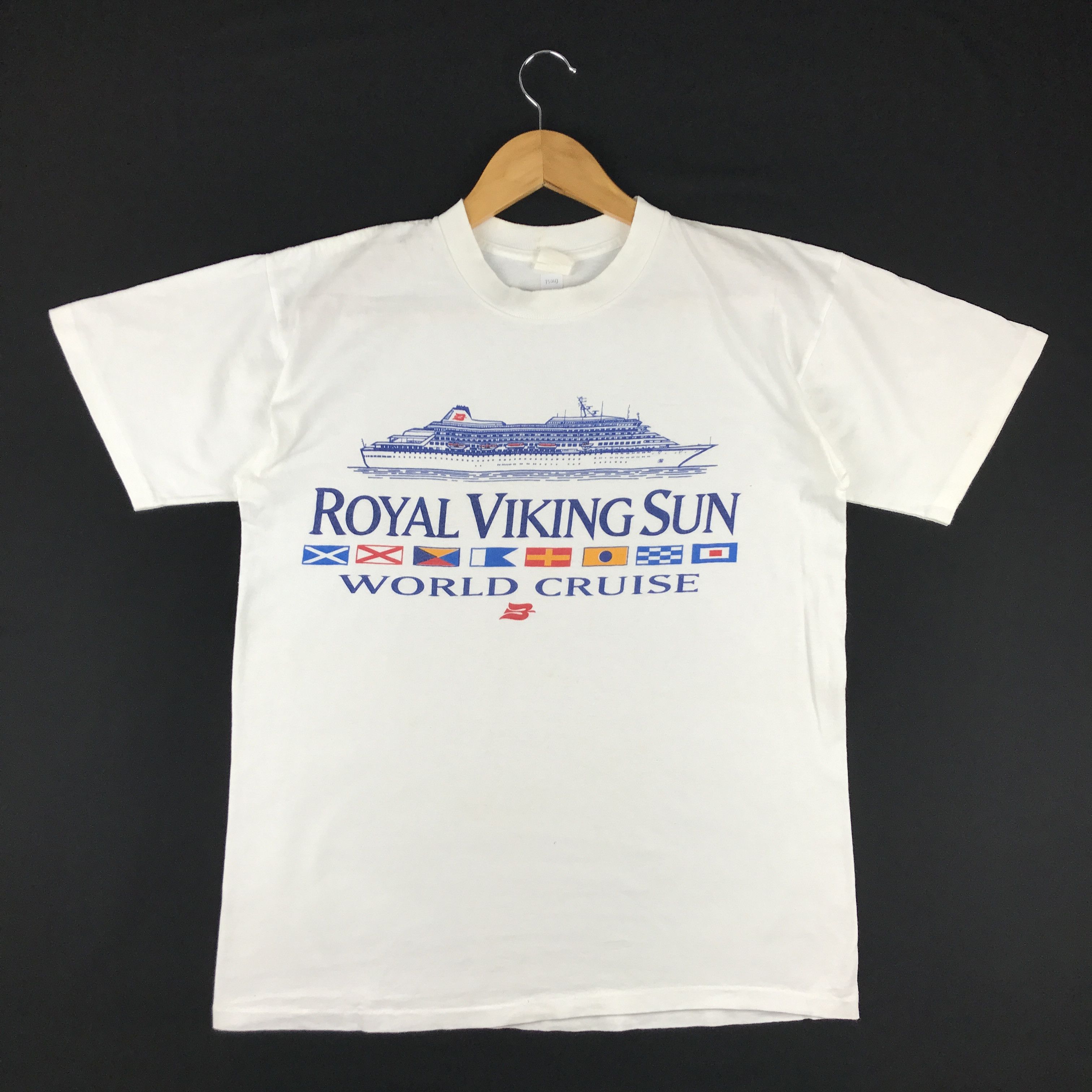 Designer × Vintage Vintage Royal Viking Sun Tees Size US M / EU 48-50 / 2 - 1 Thumbnail