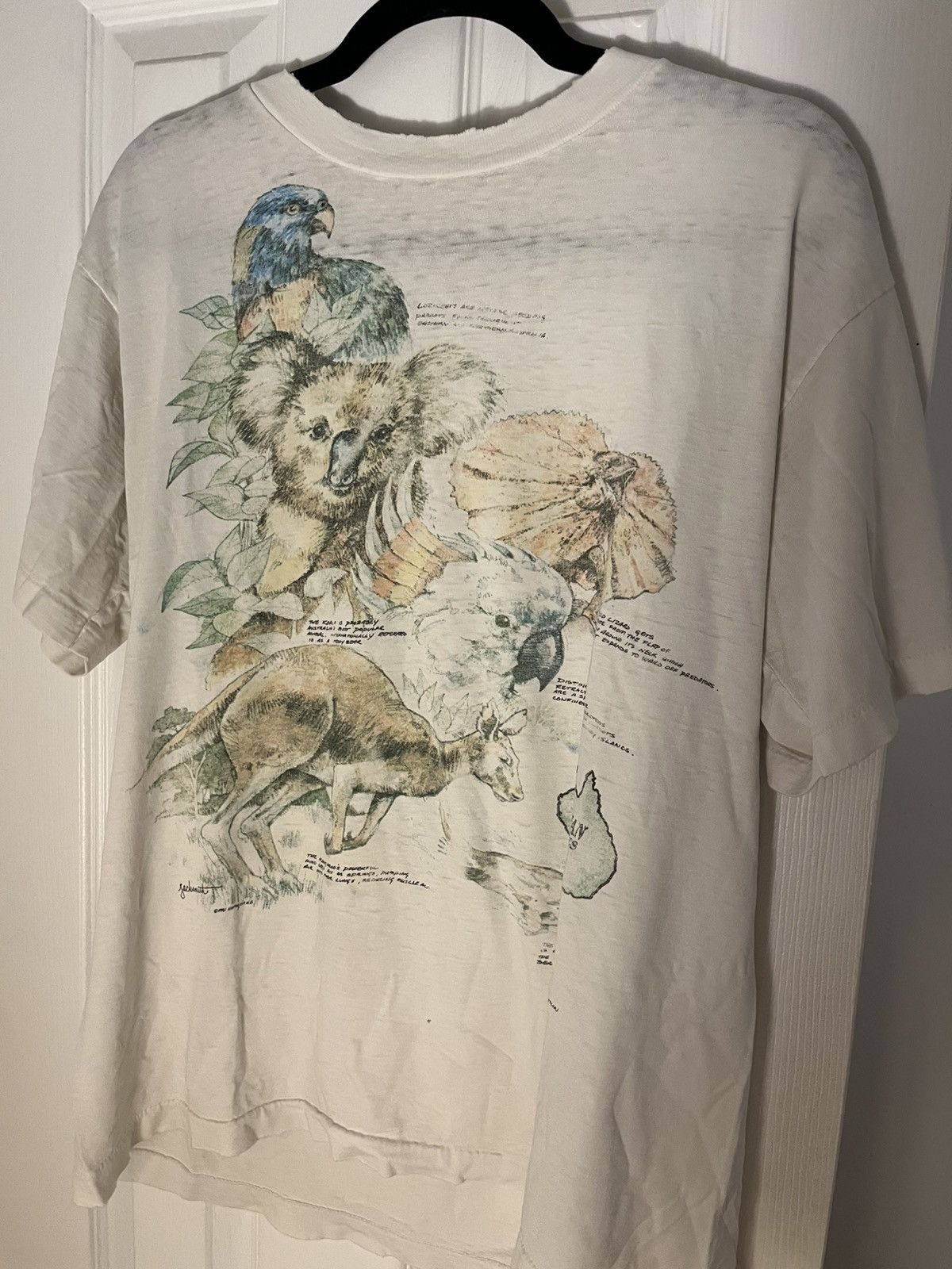 Vintage Australian Animals Vintage T-shirt Size US M / EU 48-50 / 2 - 1 Thumbnail