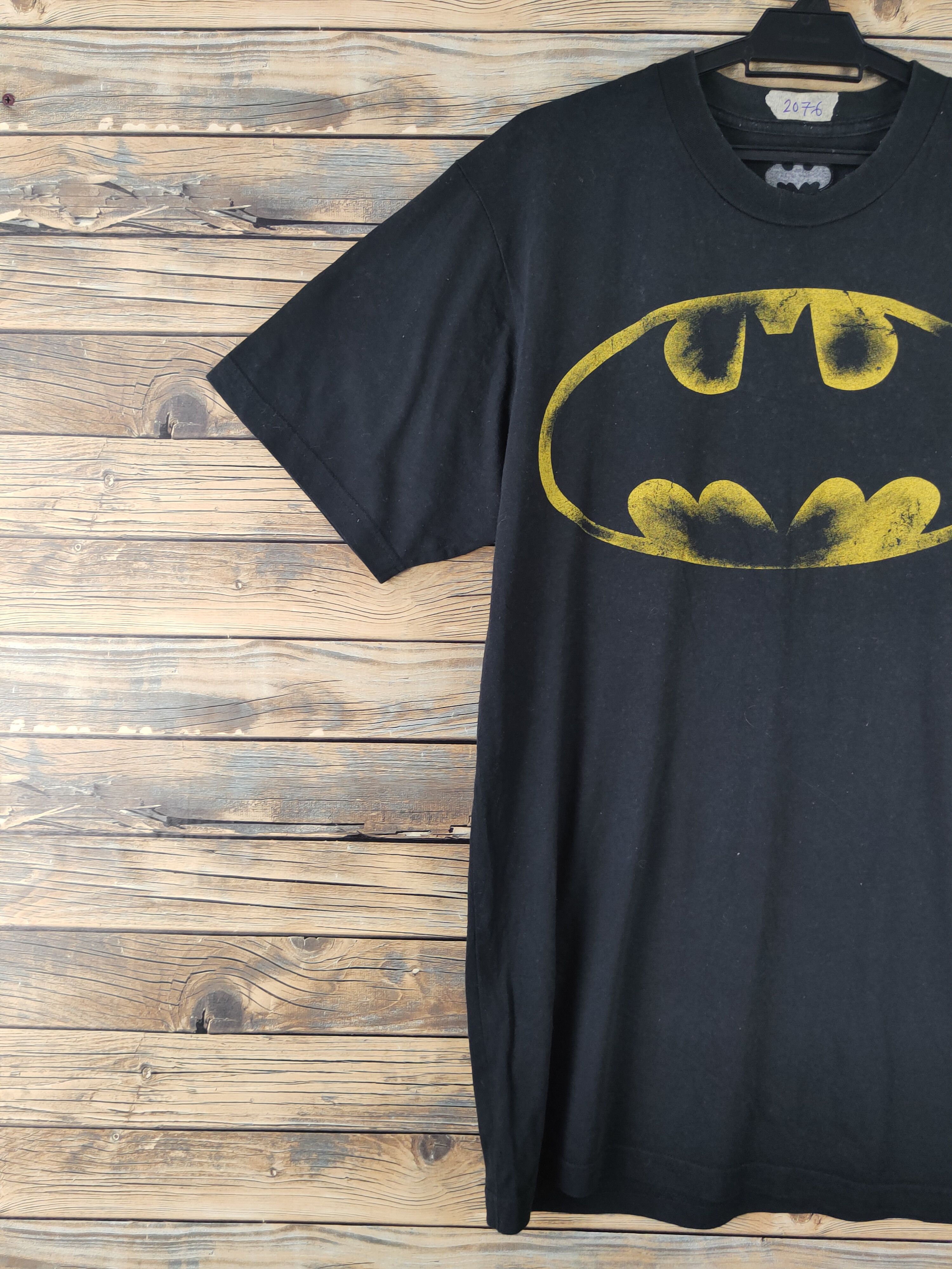 Marvel Comics DL Batman Black Short Sleeve T-shirt #2076 Size US L / EU 52-54 / 3 - 3 Thumbnail