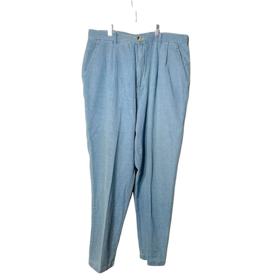 Gloria Vanderbilt Baggy Mom Jeans Vintage Gloria Vanderbilt Blue White Gingha Size 36" / US 14 / IT 50 - 1 Thumbnail