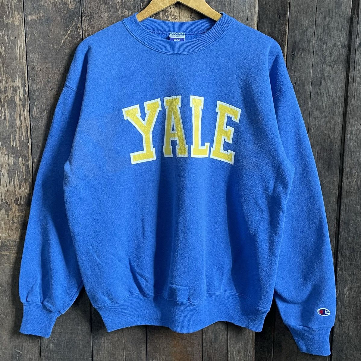 トップス champion 90's vintage reverse weave YALE 90s CHAMPION REVERSE WEAVE YALE UNIV PRINT SWEATSHIRT SIZE L MADE