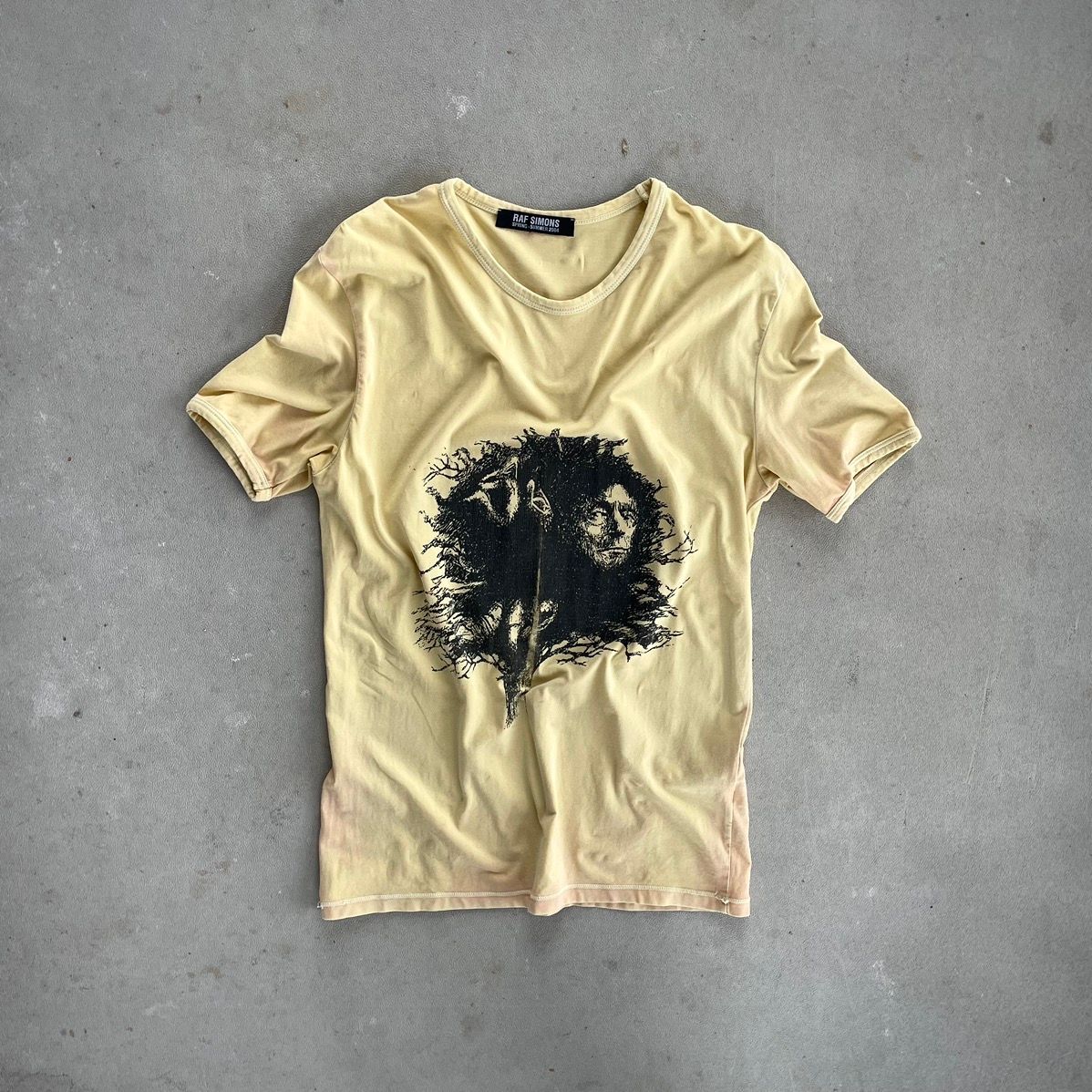 Pre-owned Raf Simons Ss04 Siddhartha In Yellow