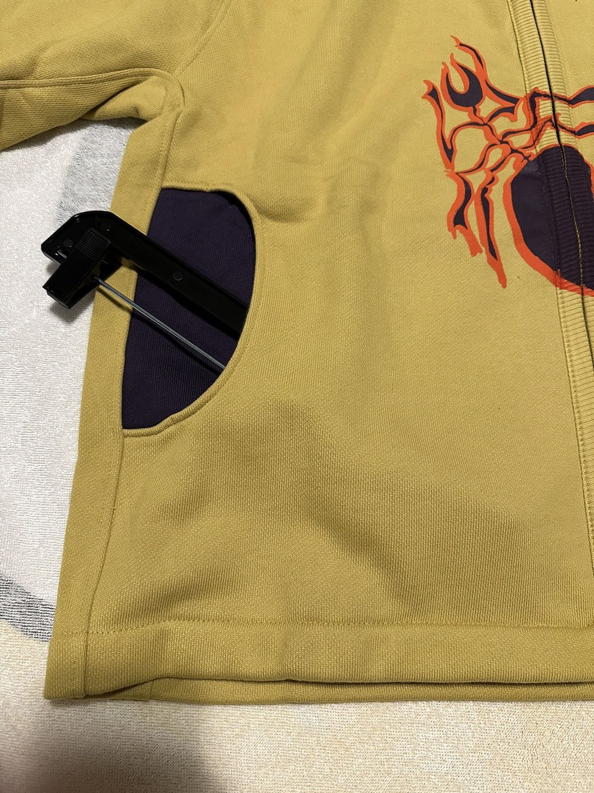 Kiko Kostadinov Sharif Farrag Ant Fleece Hooded Jacket Sunflower Size US M / EU 48-50 / 2 - 8 Thumbnail