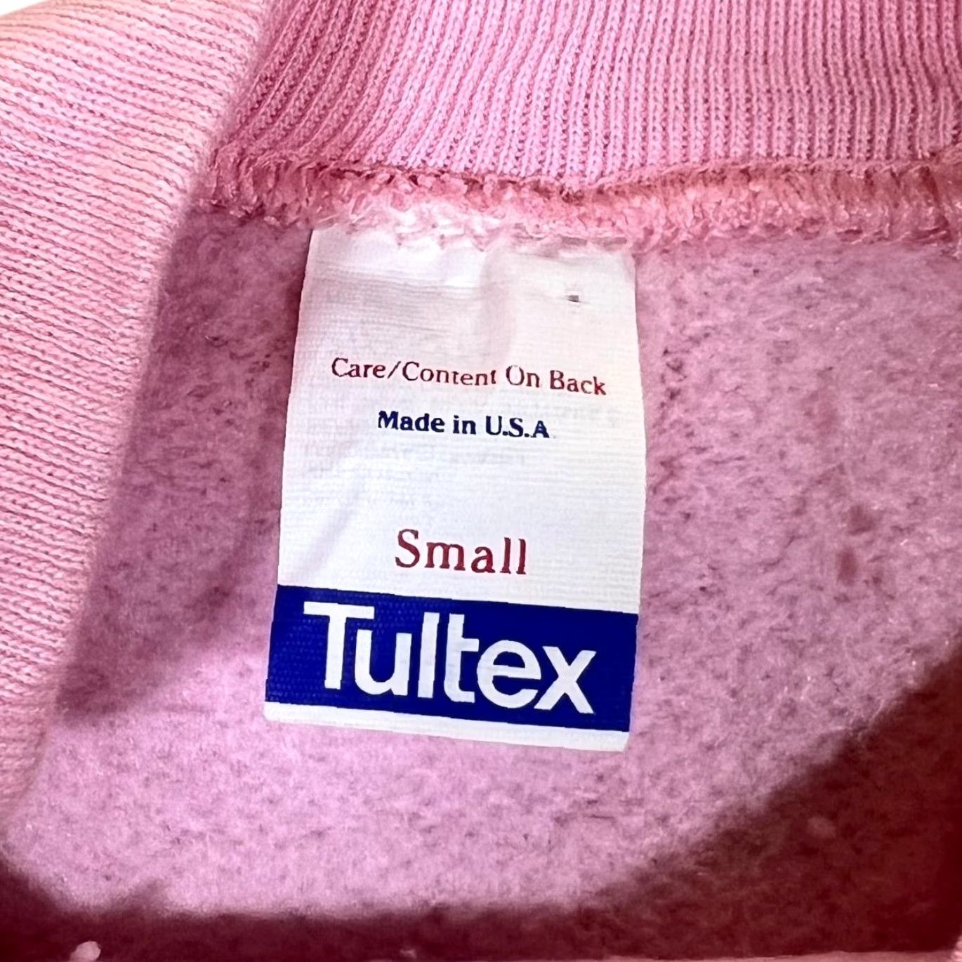 Tultex VINTAGE Tultex AUSTRALIAN ACADEMY OF HIGHER LEARNING Graphic Sweatshirt Pink Small Womens Sweatshirt Pullover Graphic Souvenir Spellout 90s Size S / US 4 / IT 40 - 4 Thumbnail