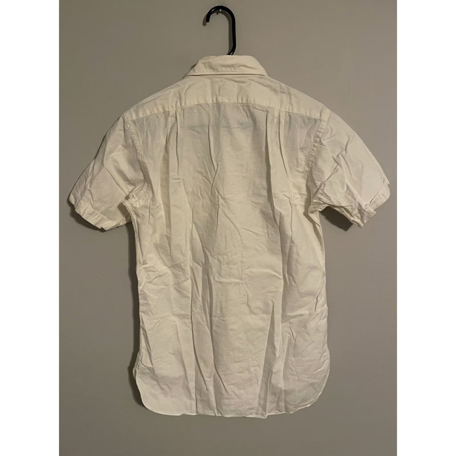 Vintage VINTAGE Hagoromo Japan Yokosuka Yokohama S/S Button-Up Ivory Shirt - Men's S/M Size US S / EU 44-46 / 1 - 4 Thumbnail