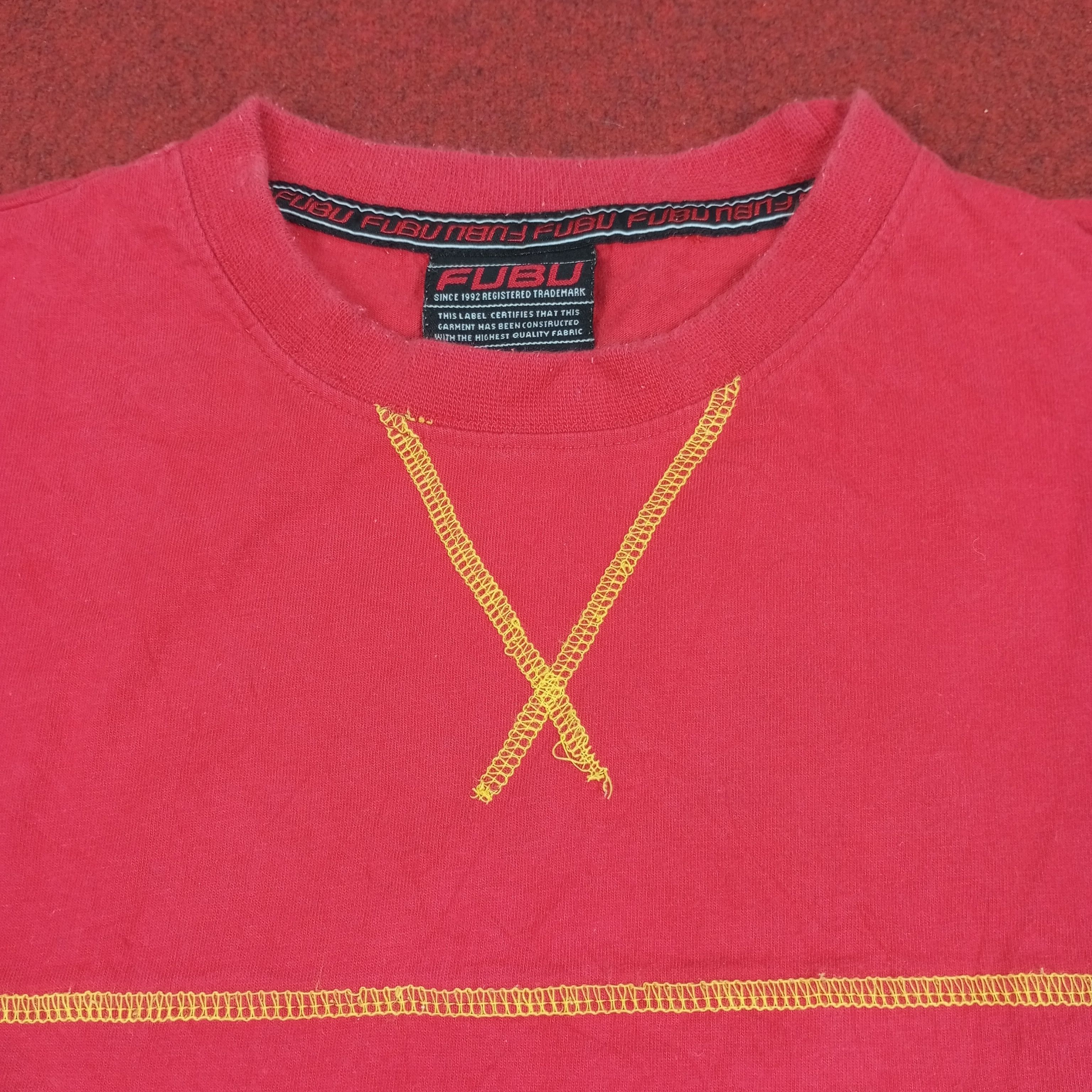 Fubu × Vintage Fubu Sport Streetwear Skateboard Style Tshirt Size US XL / EU 56 / 4 - 6 Thumbnail