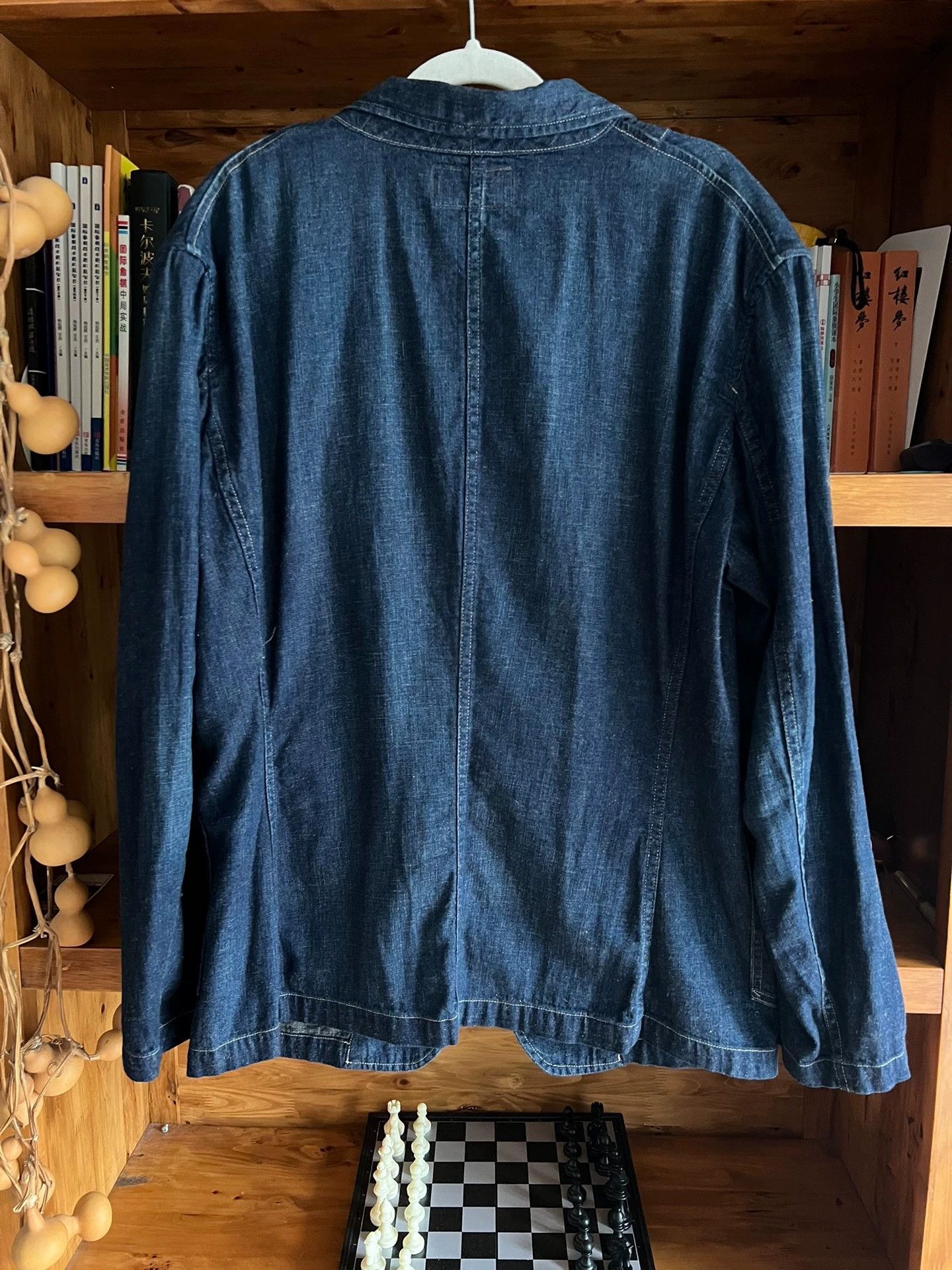 RRL Ralph Lauren RRL Double RL indigo cotton linen suit jacket M new Size US M / EU 48-50 / 2 - 5 Thumbnail