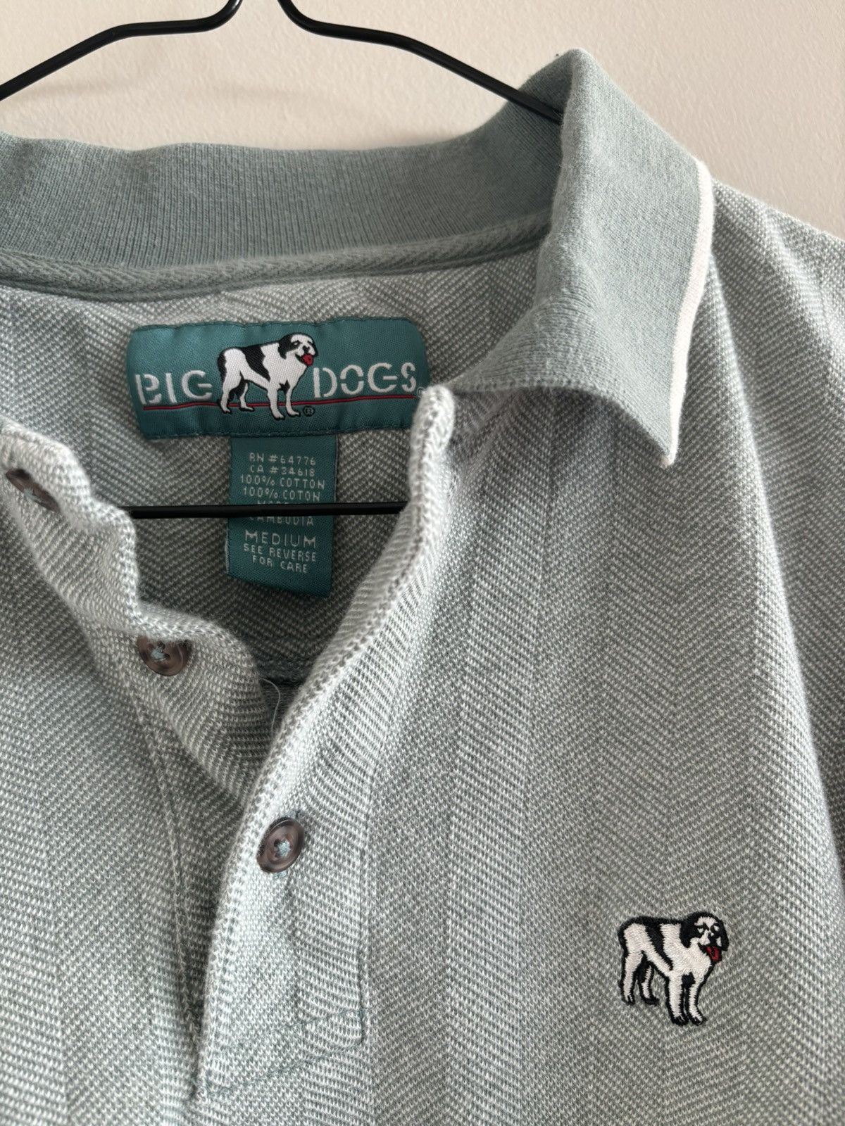 Big Dogs Vintage Big Dogs Polo Knit Size US M / EU 48-50 / 2 - 2 Thumbnail